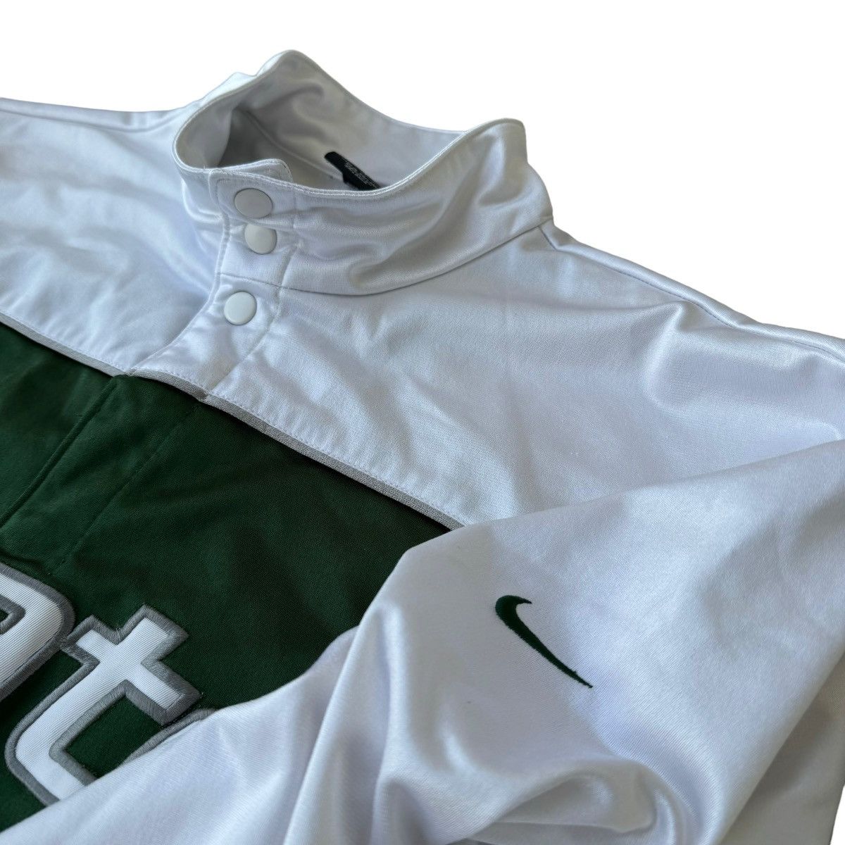 Nike × Vintage NIKE Michigan State University Spartans Vintage Jacket Y2K Size US L / EU 52-54 / 3 - 5 Thumbnail