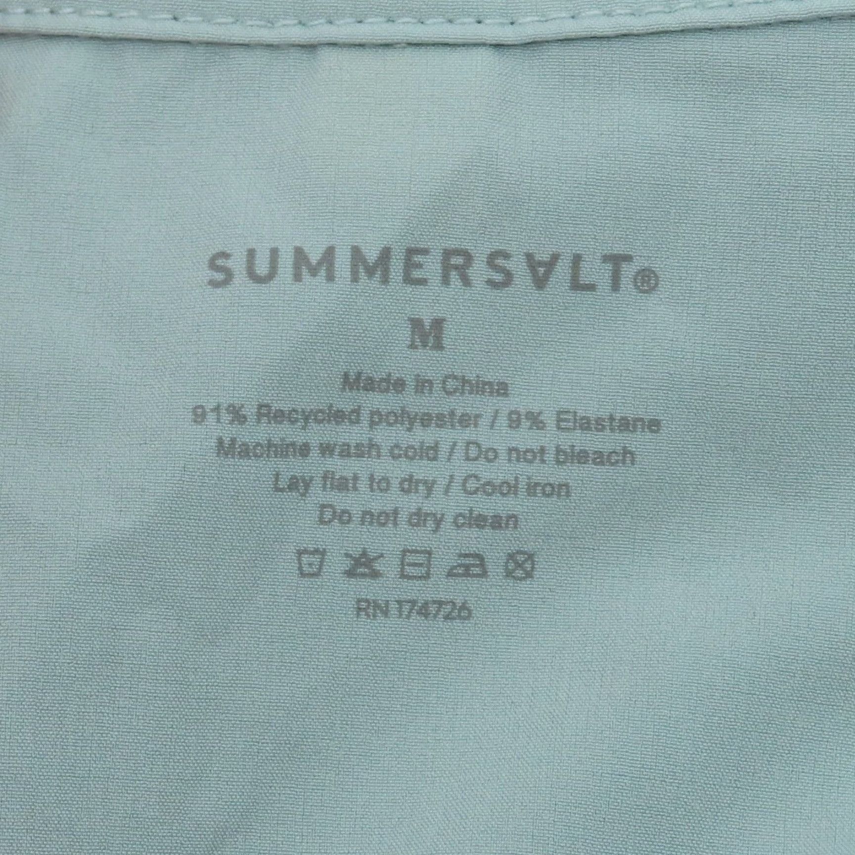 Vintage **Summersalt Women's Sage Solid Zip Up Jacket Medium** User: **Summersalt Women's Sage Solid Zip-Up Jacket Medium** Size M / US 6-8 / IT 42-44 - 5 Thumbnail