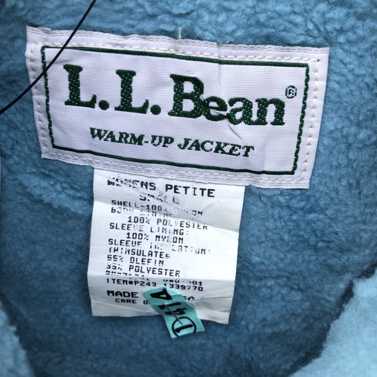 L.L. Bean × Vintage VTG LLBEAN WARM UP JACKET Size US M / EU 48-50 / 2 - 6 Thumbnail