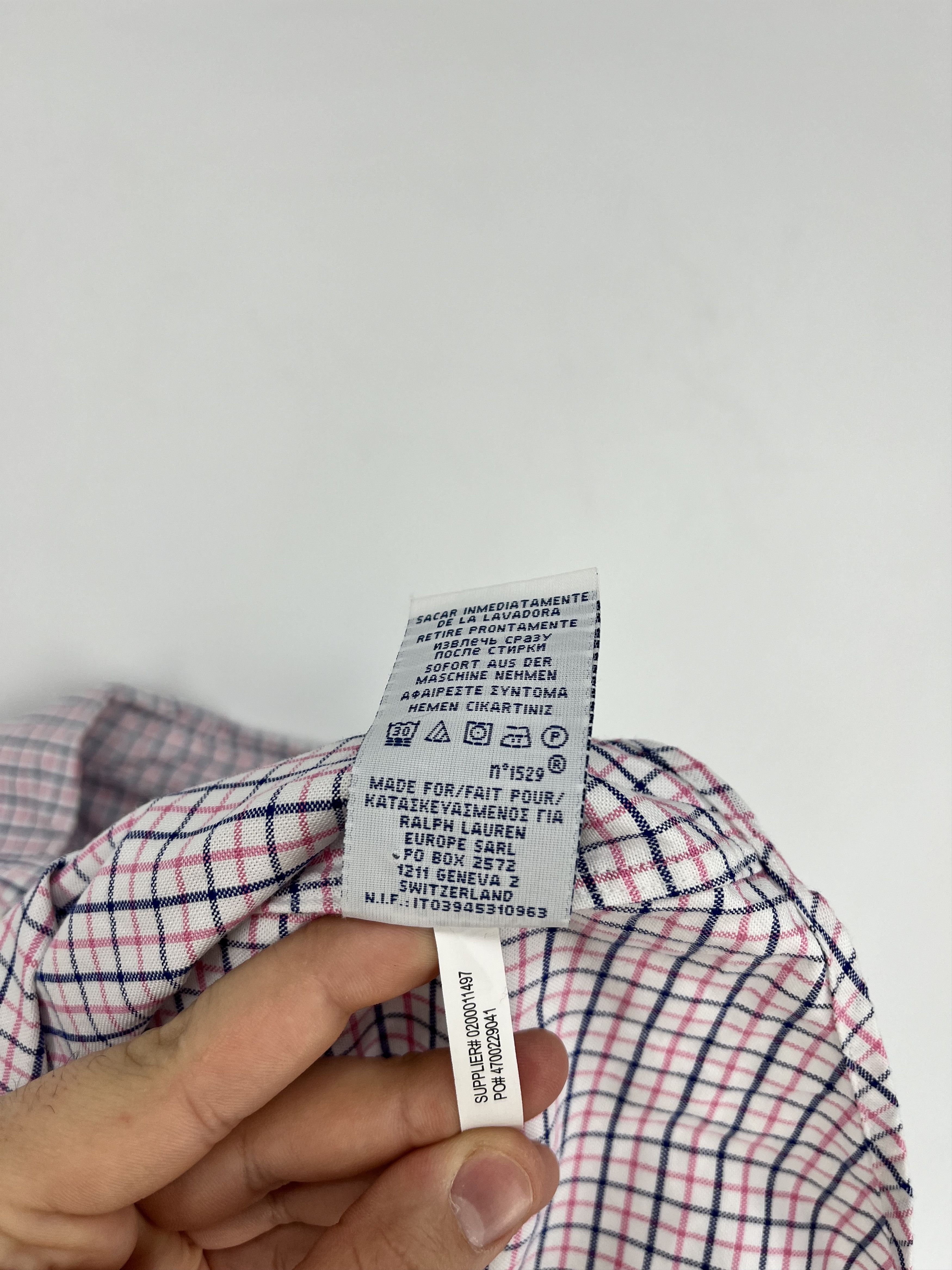 Polo Ralph Lauren Vintage Polo Ralph Lauren Plaid Blake Cotton Flannel Size US M / EU 48-50 / 2 - 12 Thumbnail
