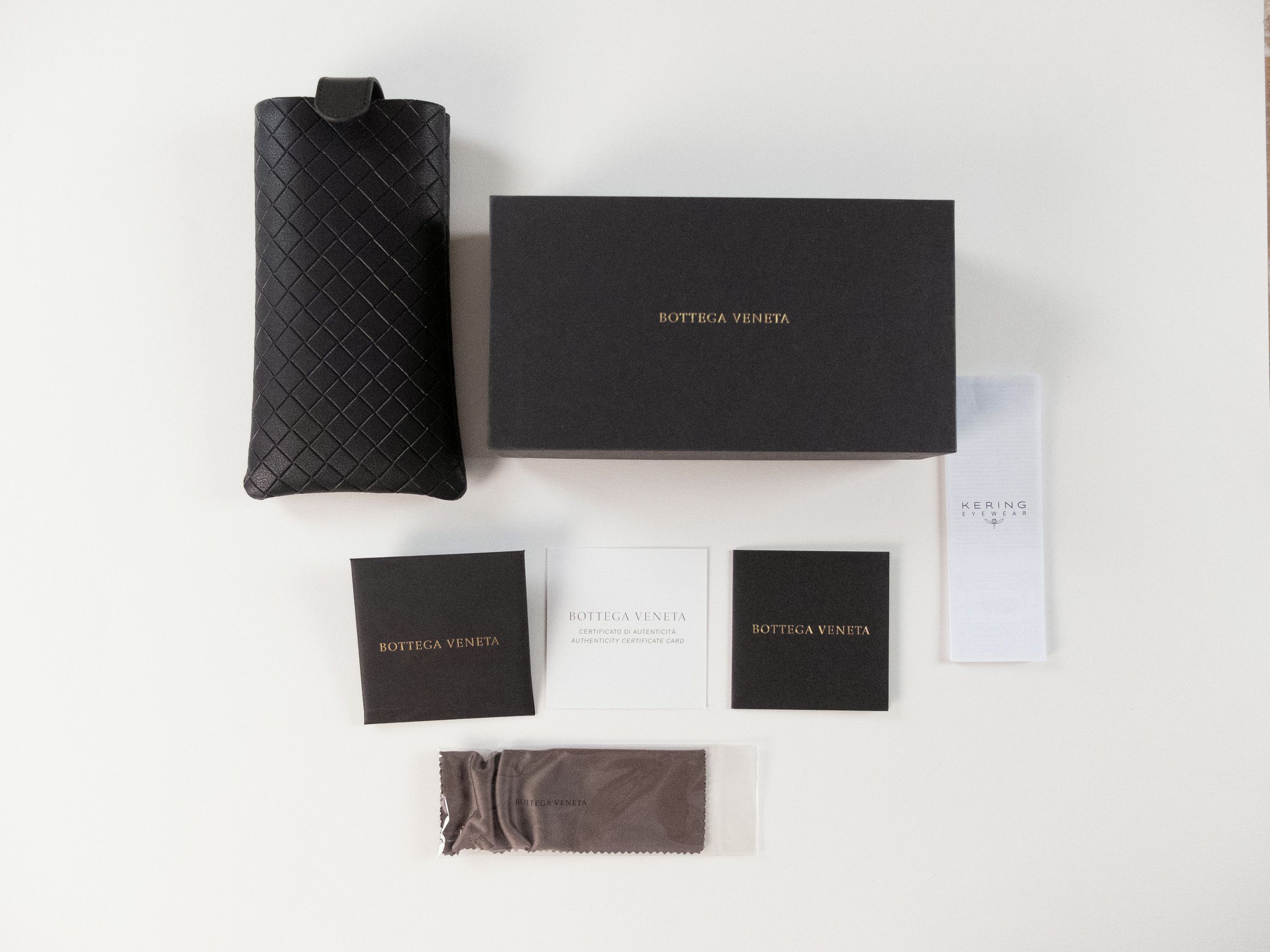 Bottega Veneta BOTTEGA VENETA black gold acetate & metal cat eye sunglasses Size ONE SIZE - 10 Thumbnail