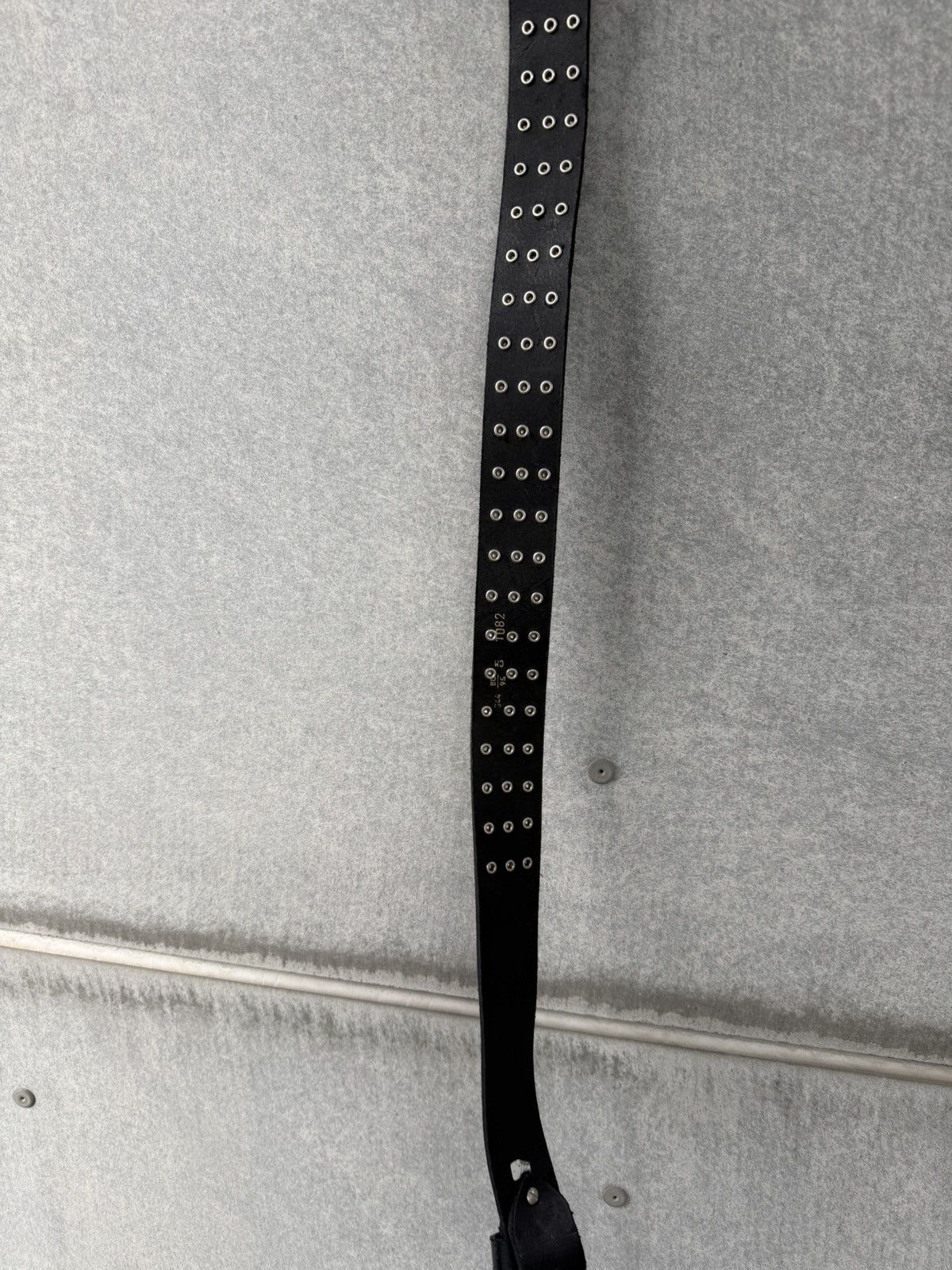 Vintage Avant-garde Spikes Leather Belt Size ONE SIZE - 8 Thumbnail