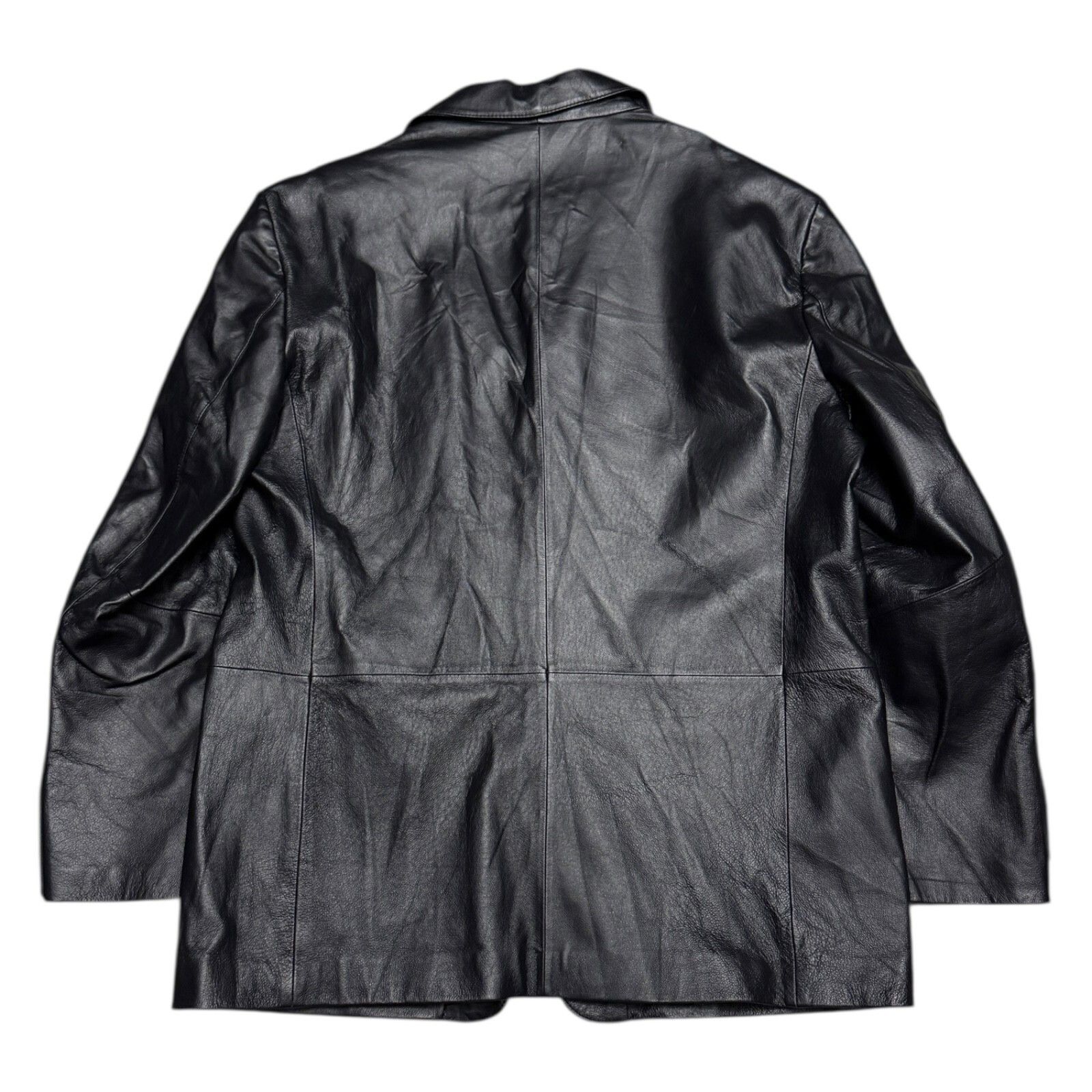 Croft & Barrow CROFT & BARROW GENUINE LEATHER Business Coat Jacket XL Size US XL / EU 56 / 4 - 4 Thumbnail