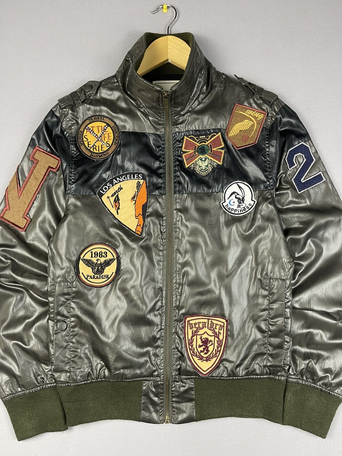 Japanese Brand CLONE DEVGRU FULL PATCHES LIGHT JACKETS Size US S / EU 44-46 / 1 - 2 Thumbnail
