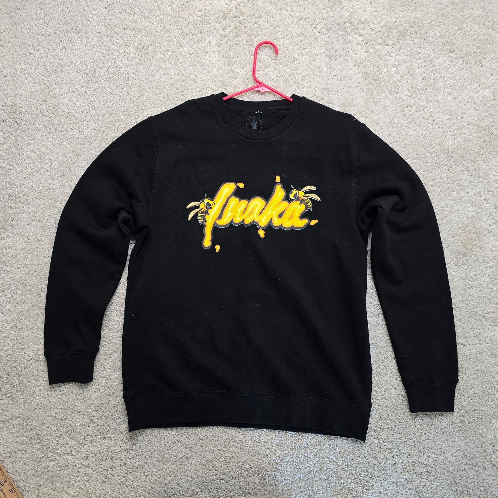 Other Inaka Power Mens Gym workout Sweater Bee Wasps Crewneck l Size US L / EU 52-54 / 3 - 2 Thumbnail
