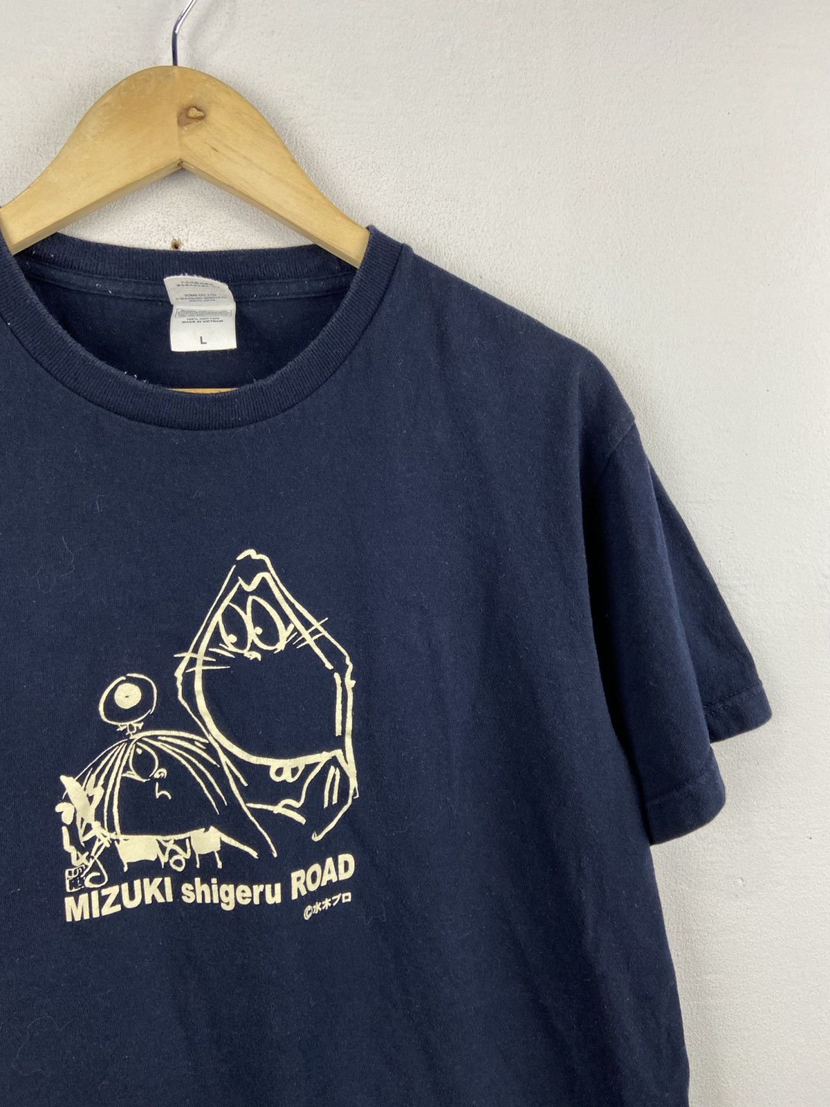 Japanese Brand × Other × Vintage MIZUKI SHIGERU ROAD TEE Size US L / EU 52-54 / 3 - 3 Thumbnail