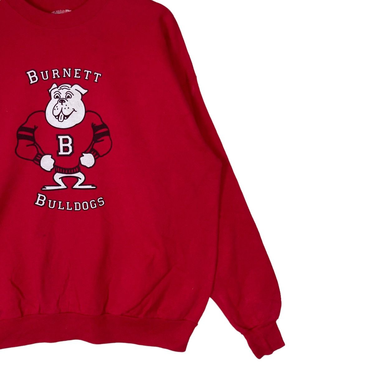 Hanes Vintage Hanes Burnett Bulldogs Pullover Jumper Sweatshirt Size US XL / EU 56 / 4 - 4 Thumbnail