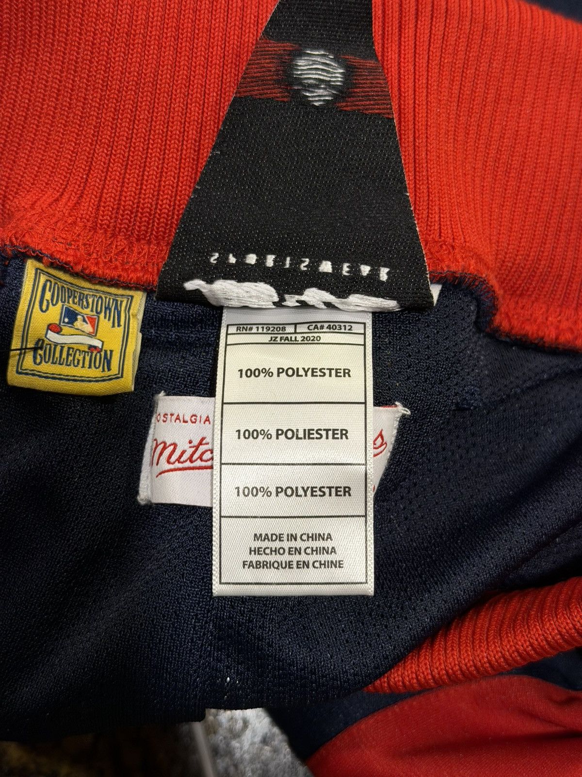 Just Don × Mitchell & Ness Just Don x Mitchell & Ness MLB Los Angeles Angels Shorts Size US 34 / EU 50 - 9 Thumbnail