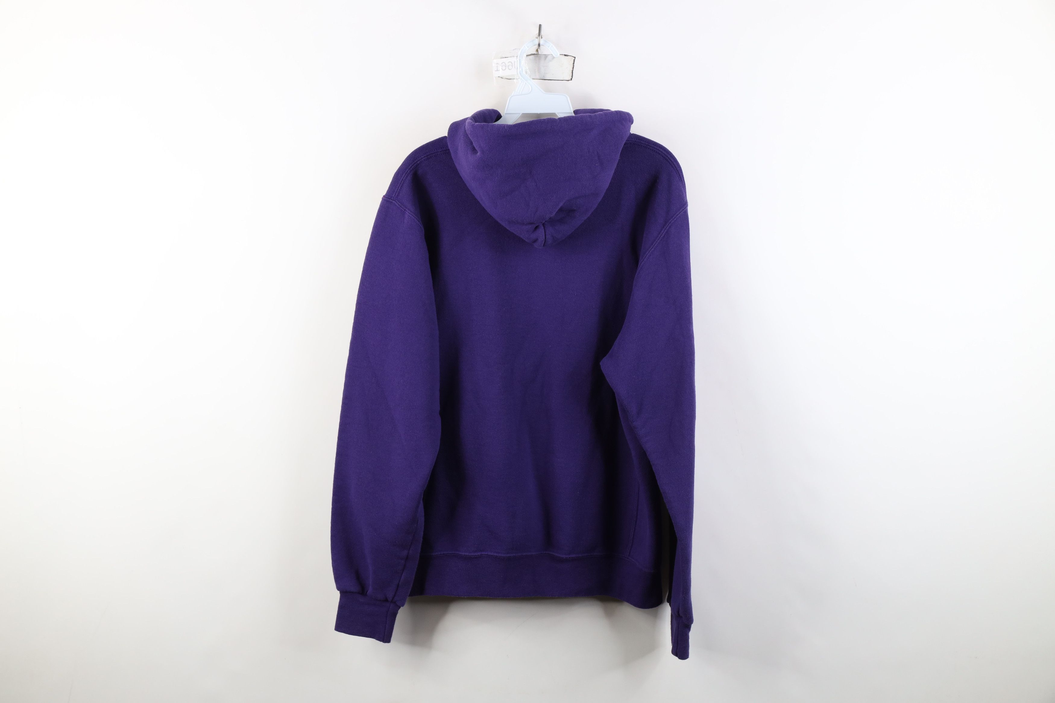 Russell Athletic Vintage 90s Y2K Russell Athletic Hoodie Sweatshirt Purple Size US L / EU 52-54 / 3 - 10 Thumbnail