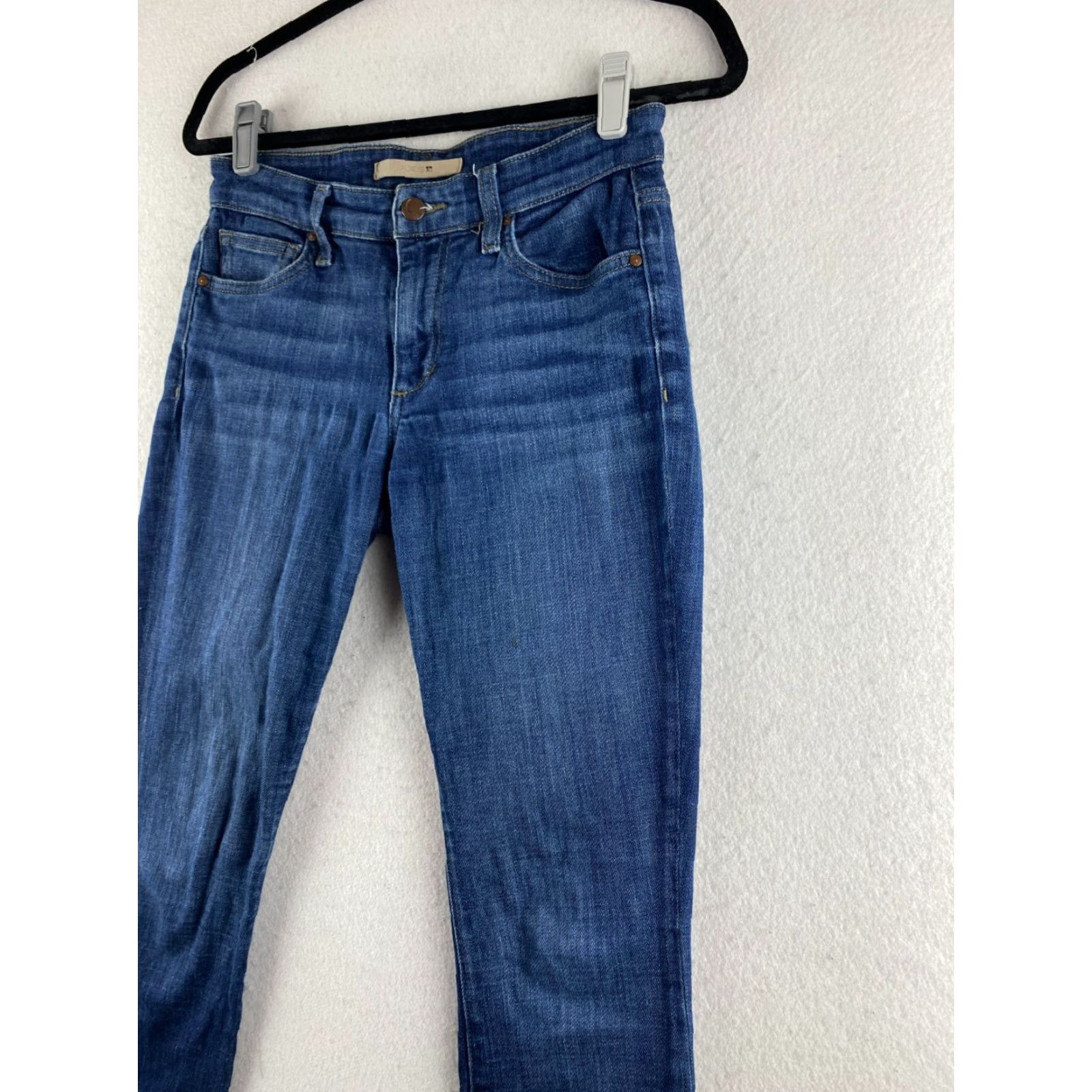 Vintage Joe's Jeans Jeans Womens 27 Blue Amalie Petite Skinny Distressed Denim Pockets 5-Pocket Blue Jeans Womens Petites Modern Denim Distressed Pockets 27 Size 27" / US 4 / IT 40 - 6 Thumbnail