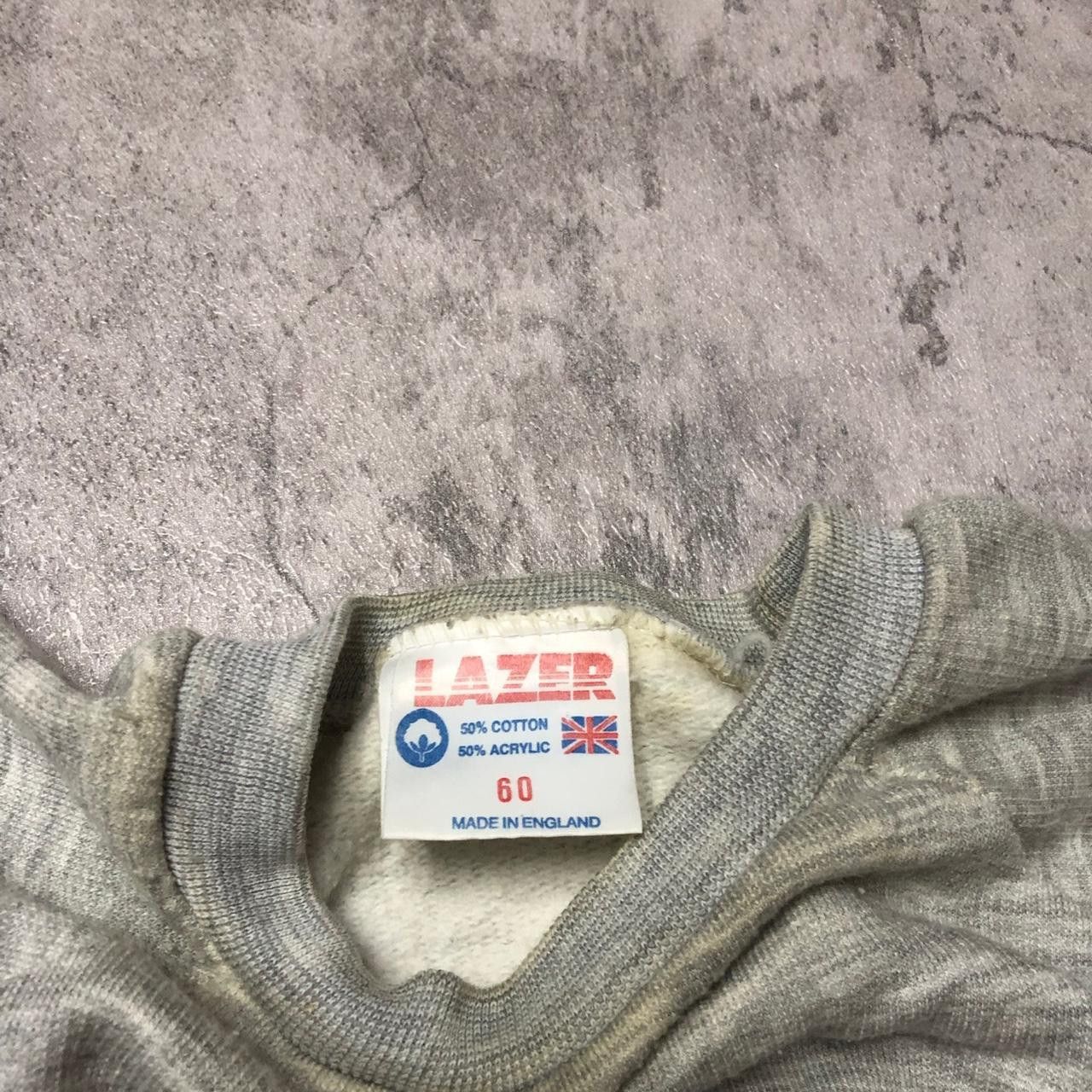 Other Grey and black vintage Lazer sweatshirt Size US S / EU 44-46 / 1 - 6 Thumbnail