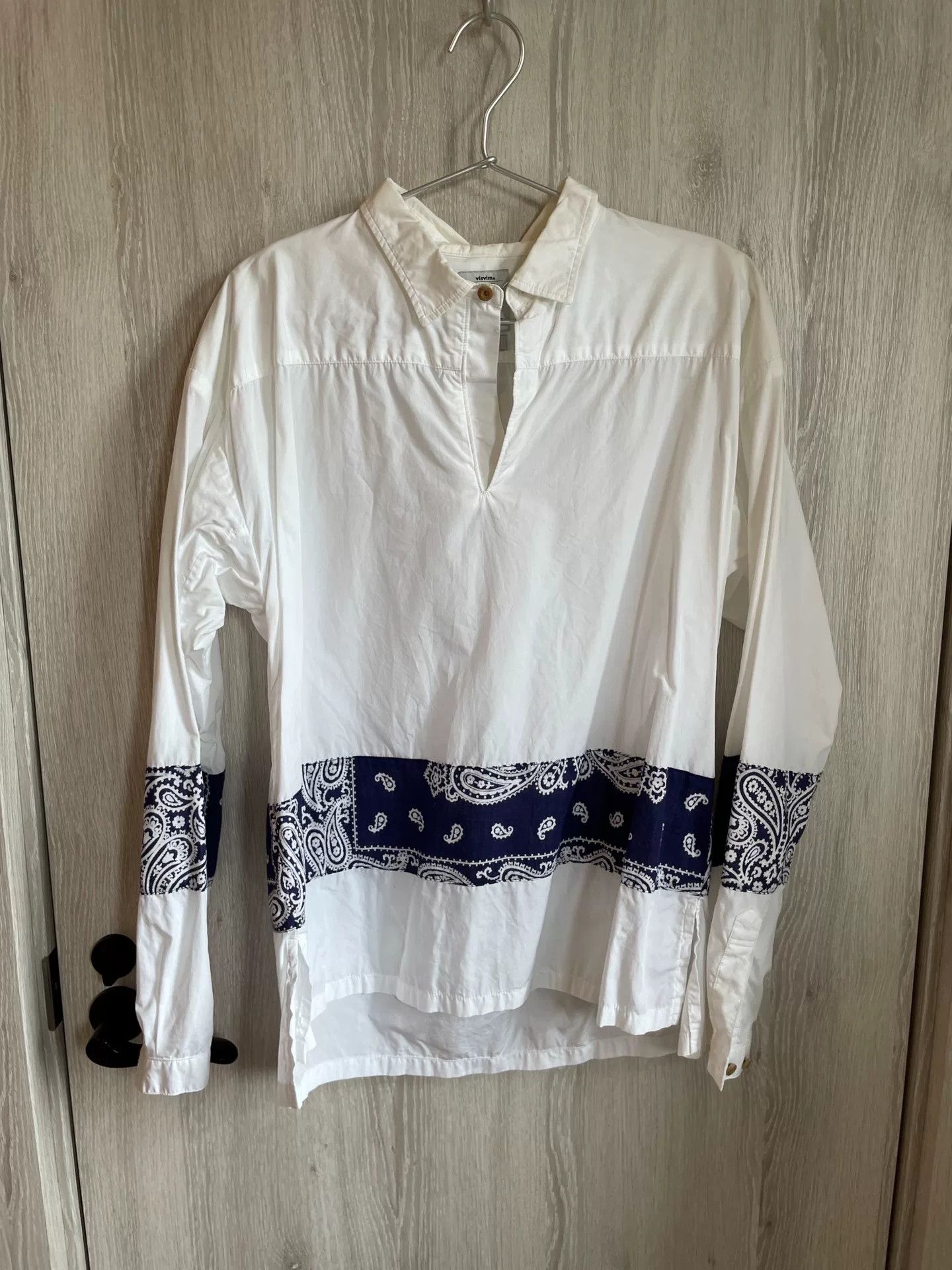 Visvim VISVIM Bandana Long-Sleeve Shirt Size US S / EU 44-46 / 1 - 1 Thumbnail