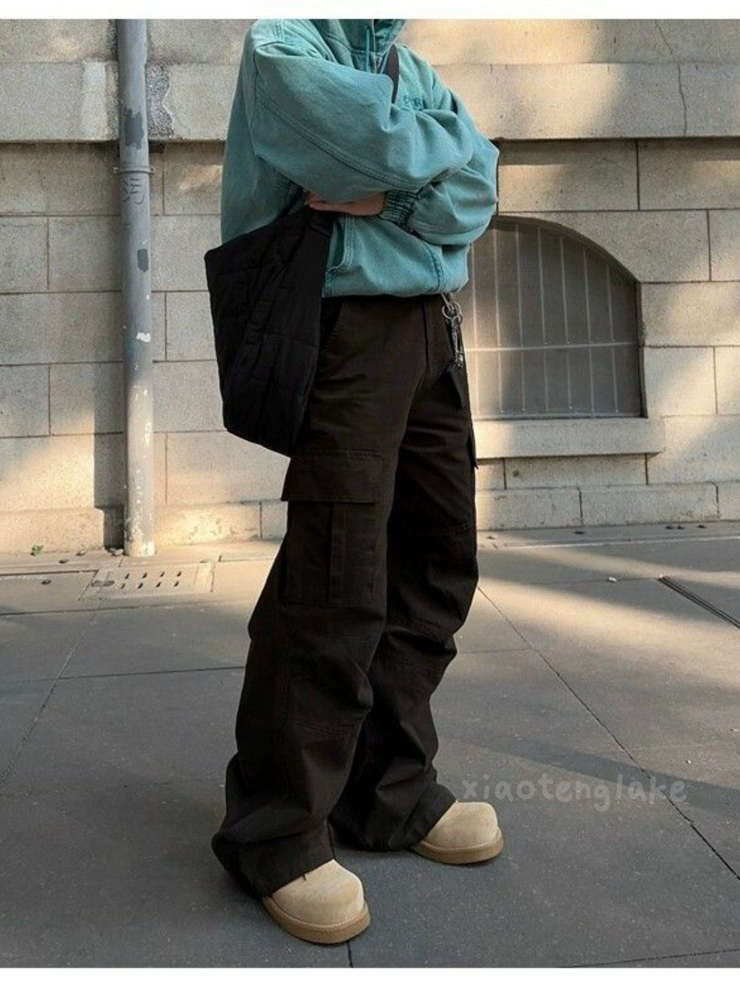 Designer × Japanese Brand × Vintage utility loose baggy skate hiphop military cargo pants Size US 30 / EU 46 - 4 Thumbnail