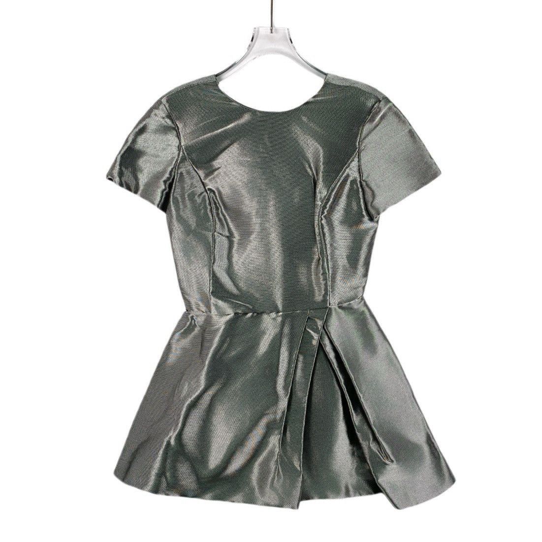 Dior Dior Silver Technicolor Round Neck Short Sleeve Dress Size XS / US 0-2 / IT 36-38 - 1 Thumbnail