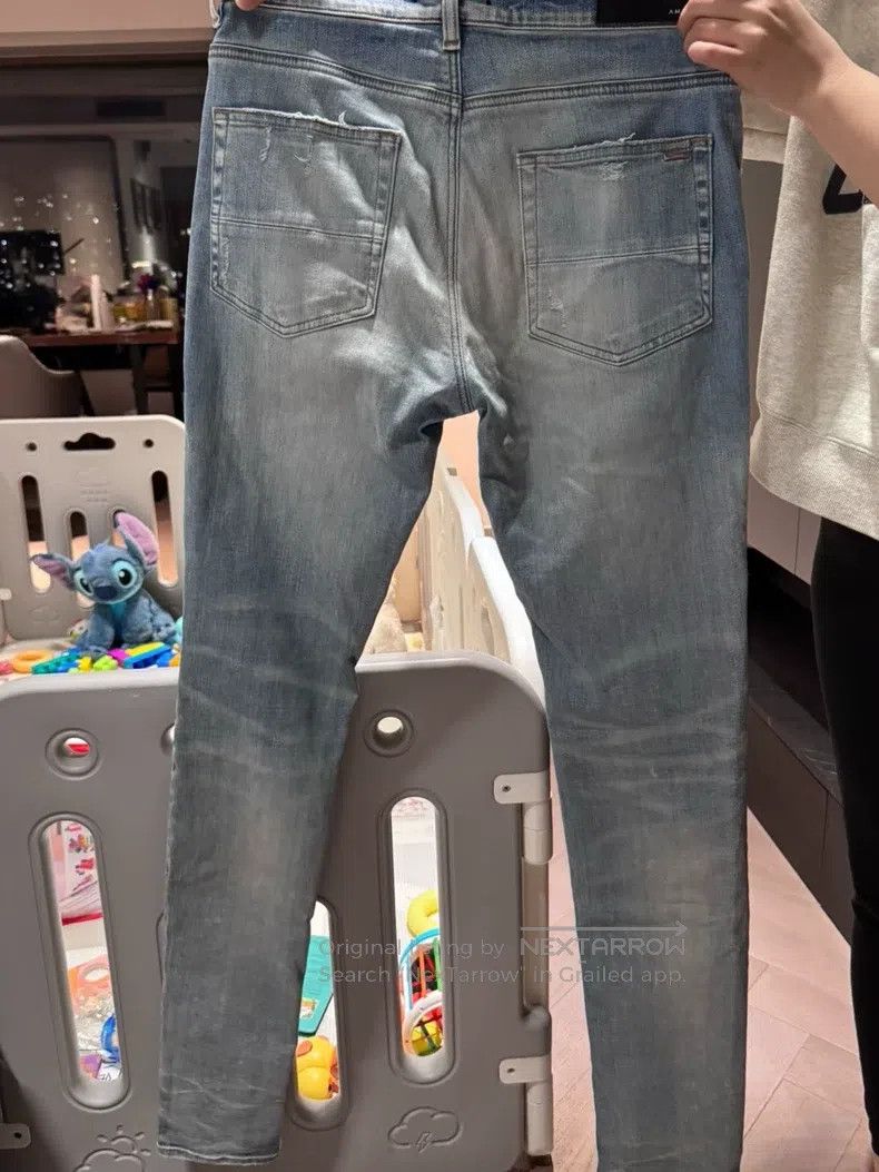 Amiri Amiri Casual flower slim denim jeans Size US 32 / EU 48 - 4 Thumbnail