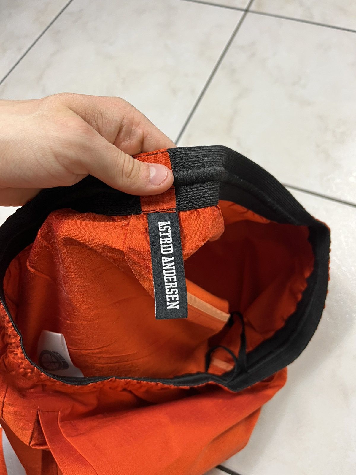 Astrid Andersen × Designer Astrid Andersen silk silver tape track pants reflective Size US 32 / EU 48 - 17 Thumbnail