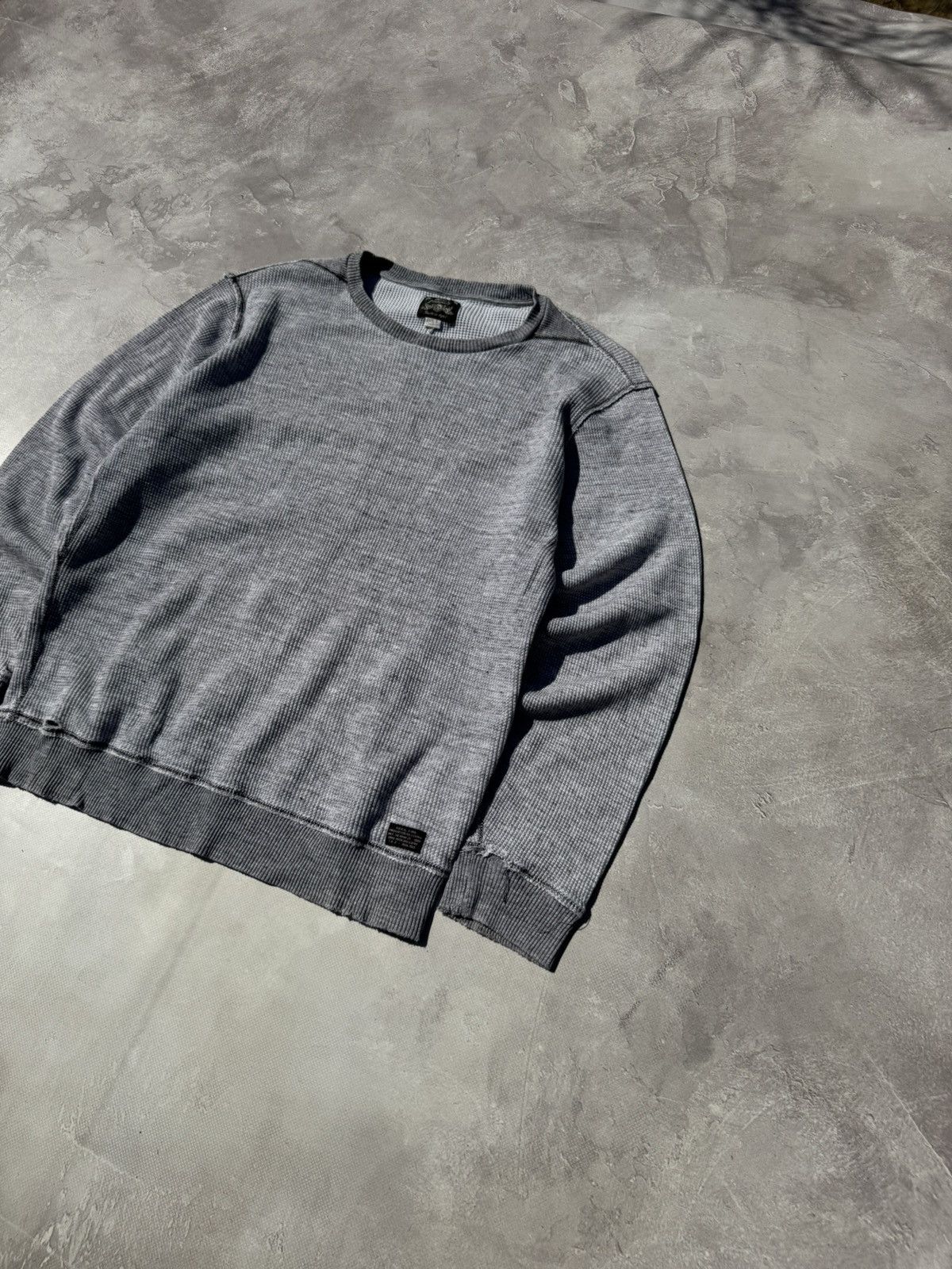 Diesel Vintage Diesel Waffle Distressed Sweatshirt Size US S / EU 44-46 / 1 - 2 Thumbnail