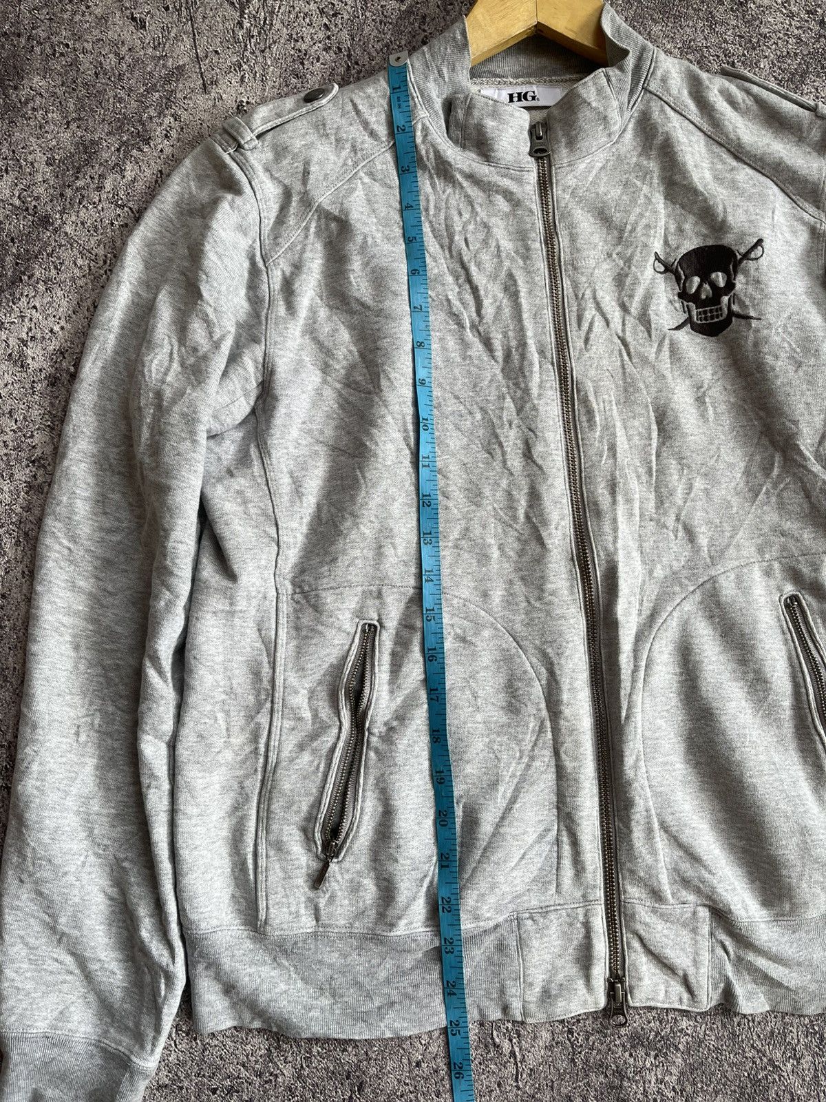 Hysteric Glamour Y2k Hysteric Glamour skull zip sweatshirt Size US M / EU 48-50 / 2 - 9 Thumbnail