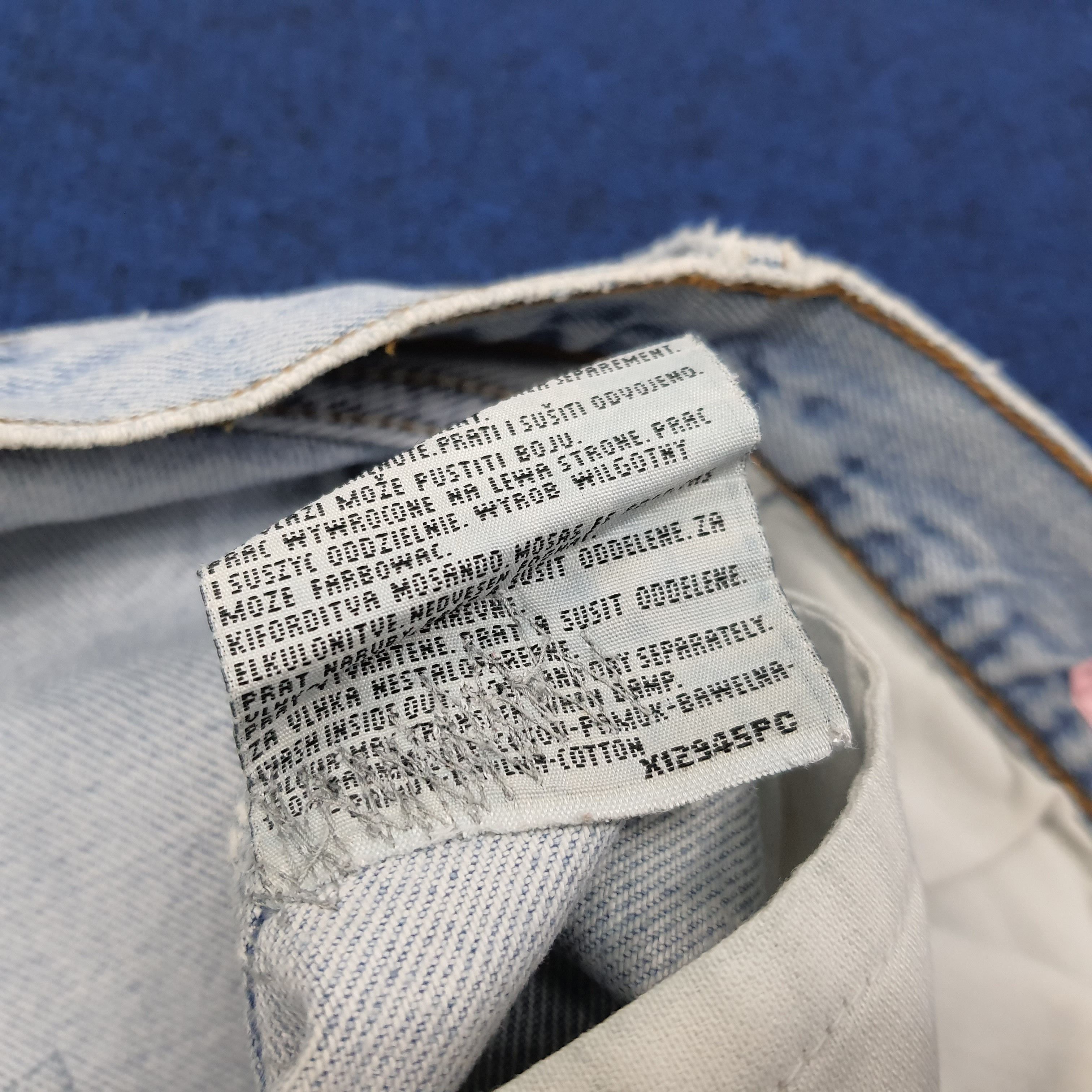 Levi's Vintage Levi's Distressed Doraemon Patchwork Jean C252N17 Size US 28 / EU 44 - 11 Thumbnail