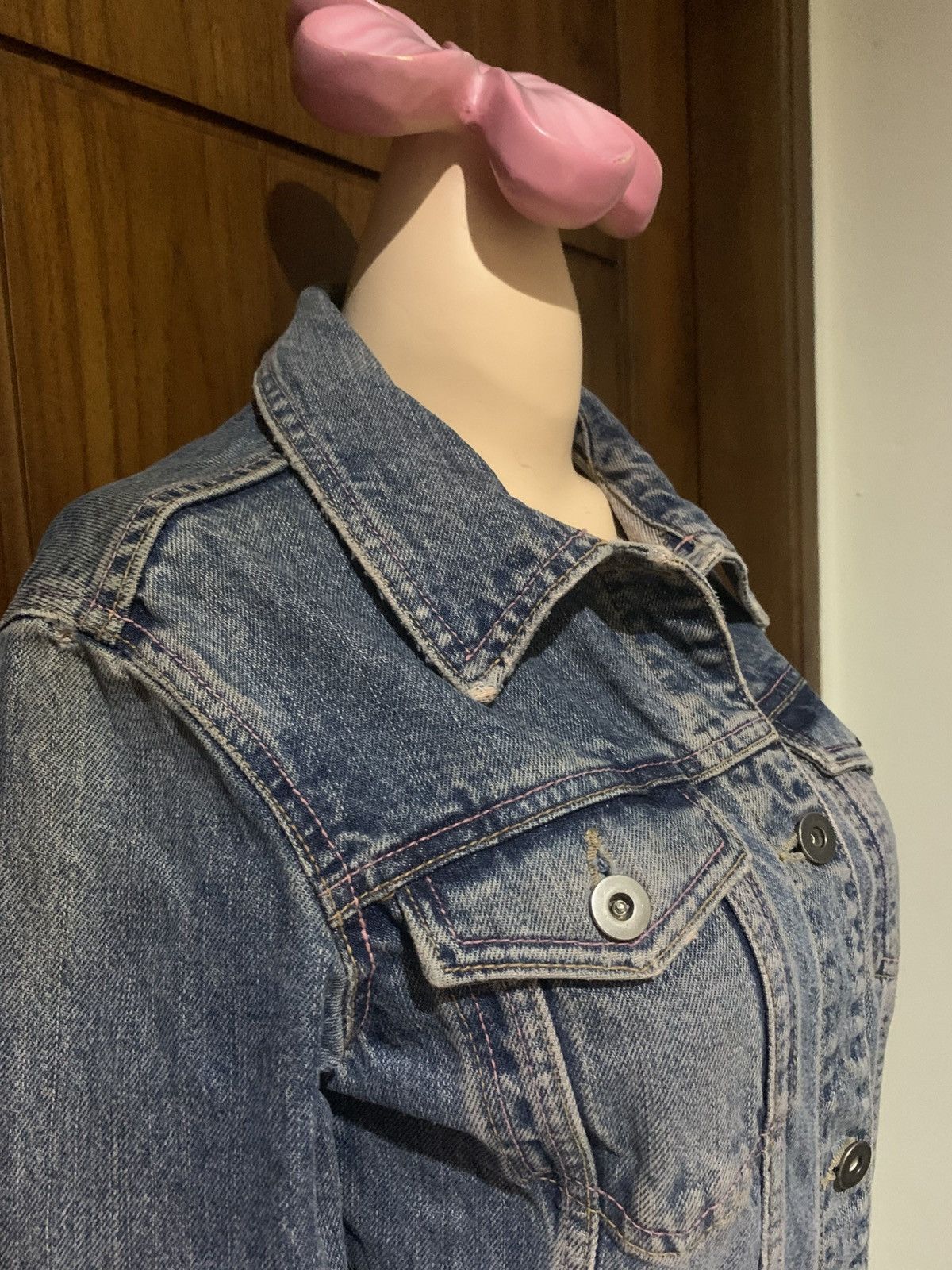 Y2K Liz Lisa Distressed Denim Jacket