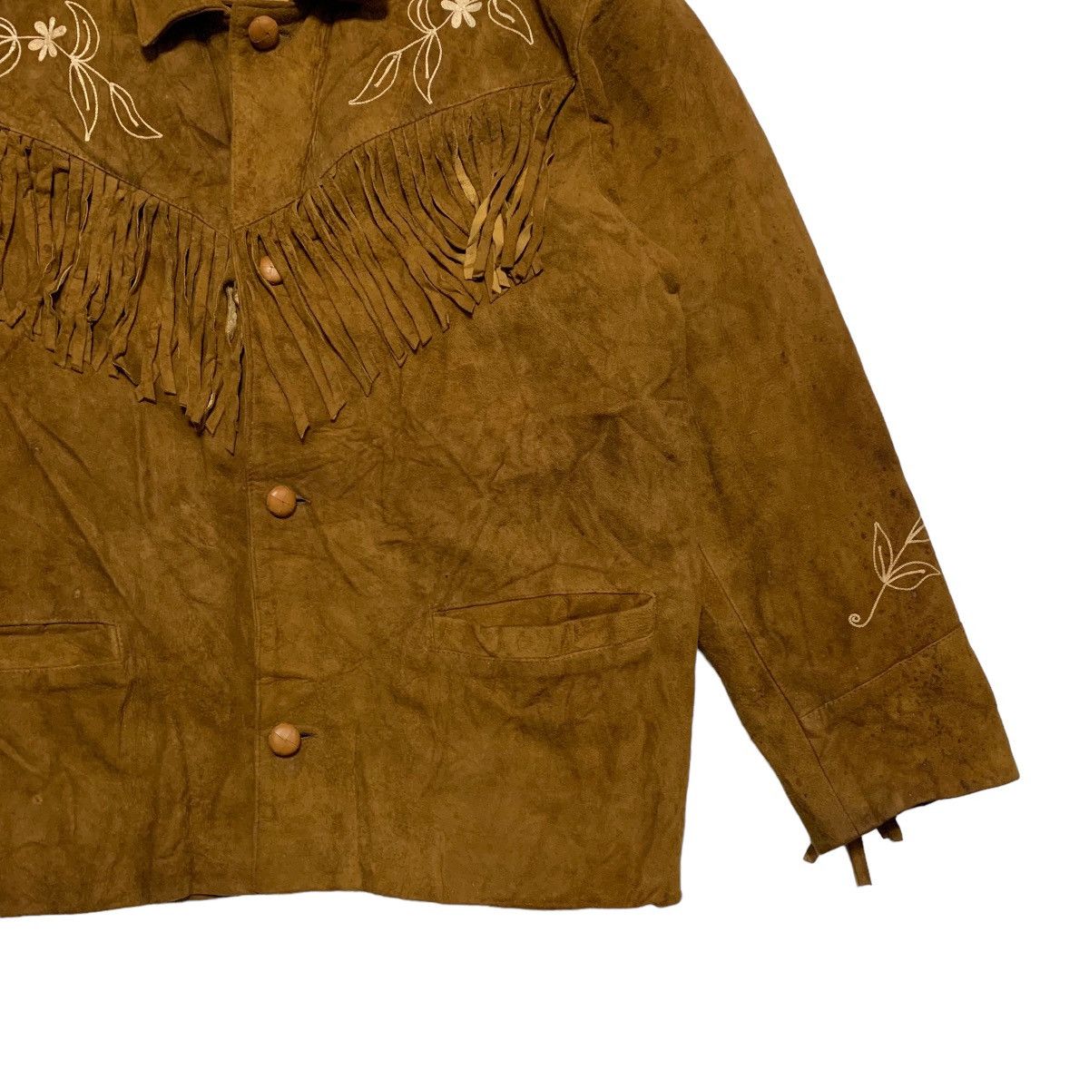 Chevignon Vintage Nice Design Chevignon Leather Jacket Size US L / EU 52-54 / 3 - 3 Thumbnail
