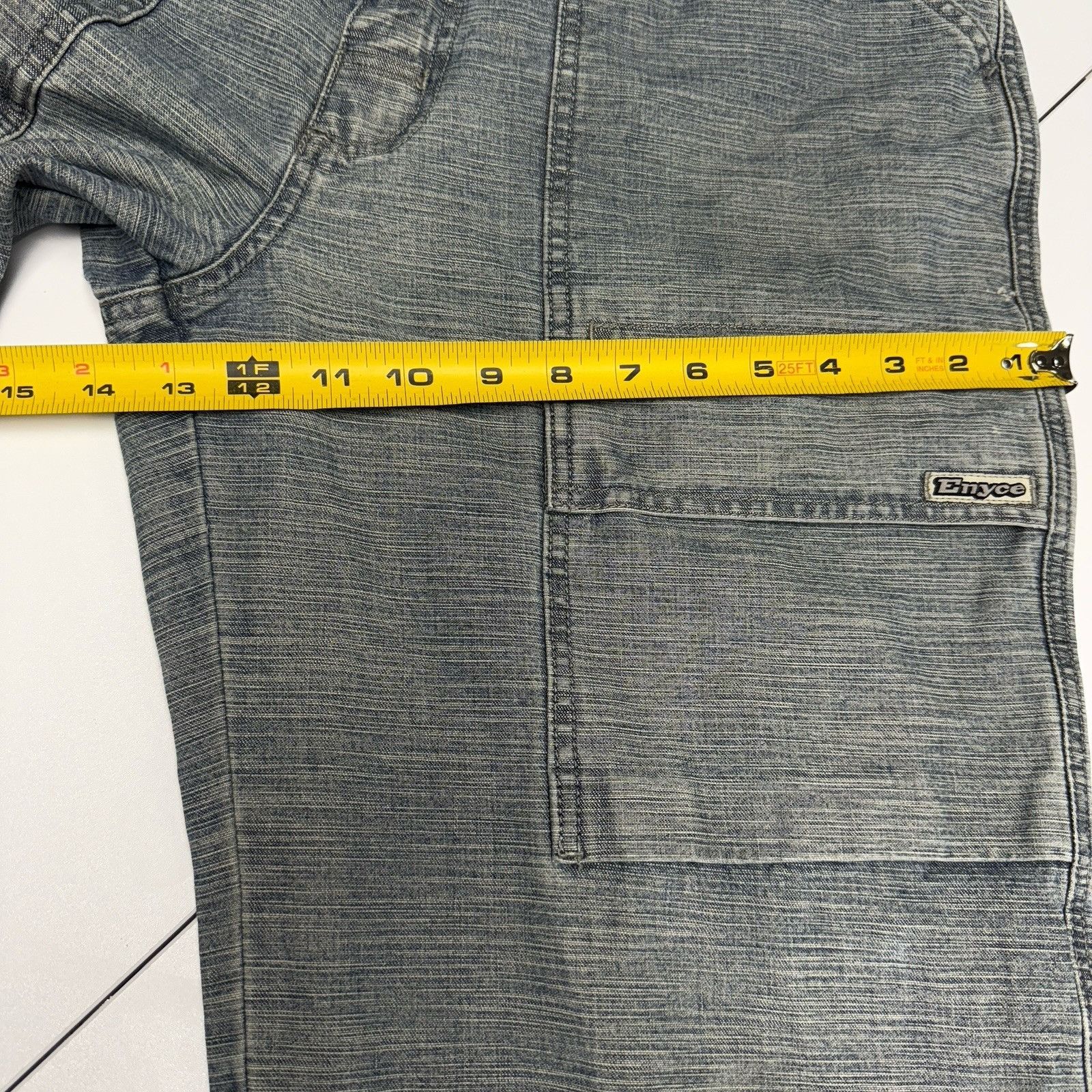 Enyce × Vintage Vintage ENYCE Jeans Mens 34 Baggy Skate Grunge Y2K Wide Leg Size US 34 / EU 50 - 13 Thumbnail