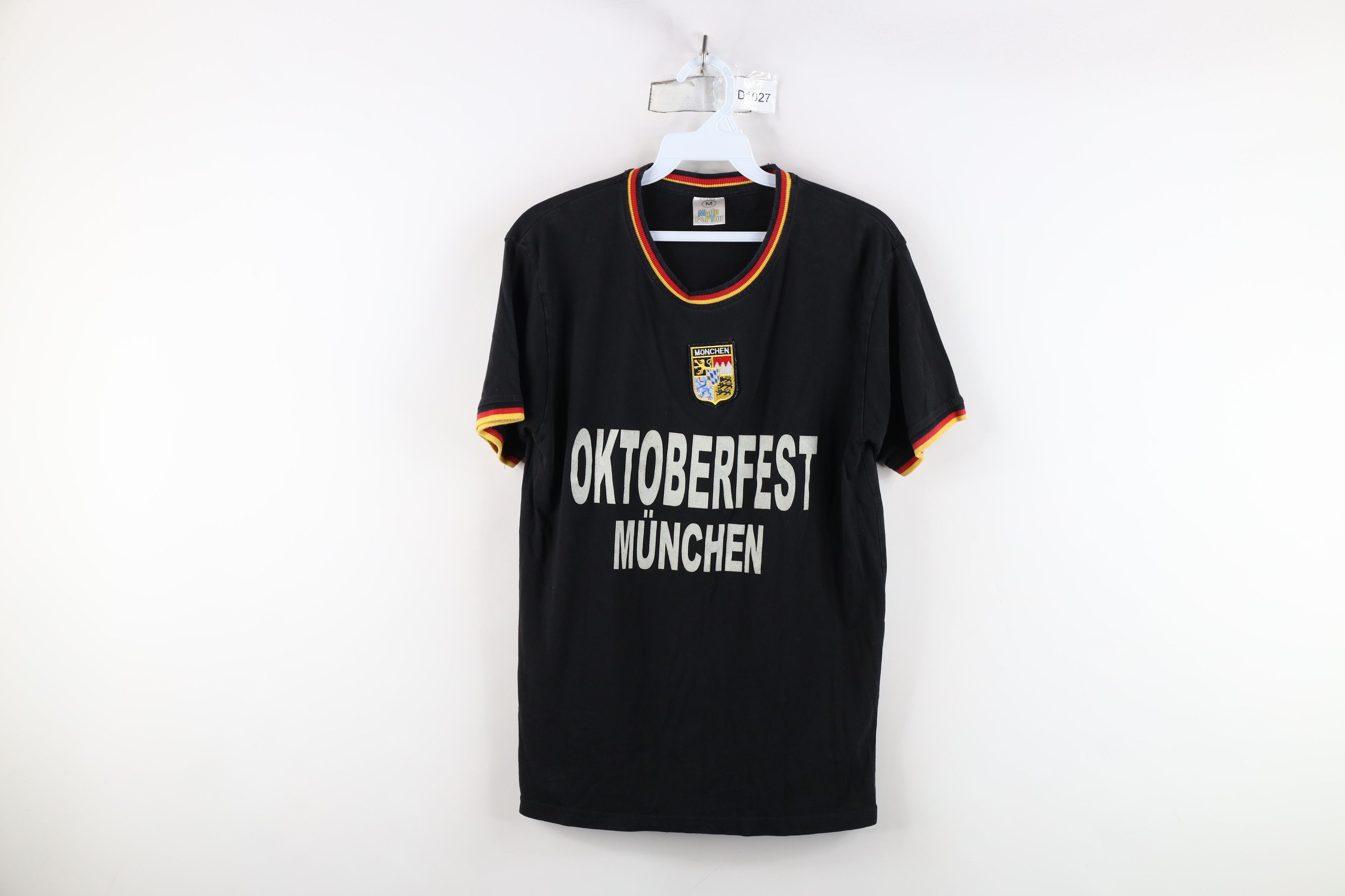 Vintage Vintage 90s Streetwear Oktoberfest Munchen Ringer T-Shirt Size M / US 6-8 / IT 42-44 - 1 Thumbnail