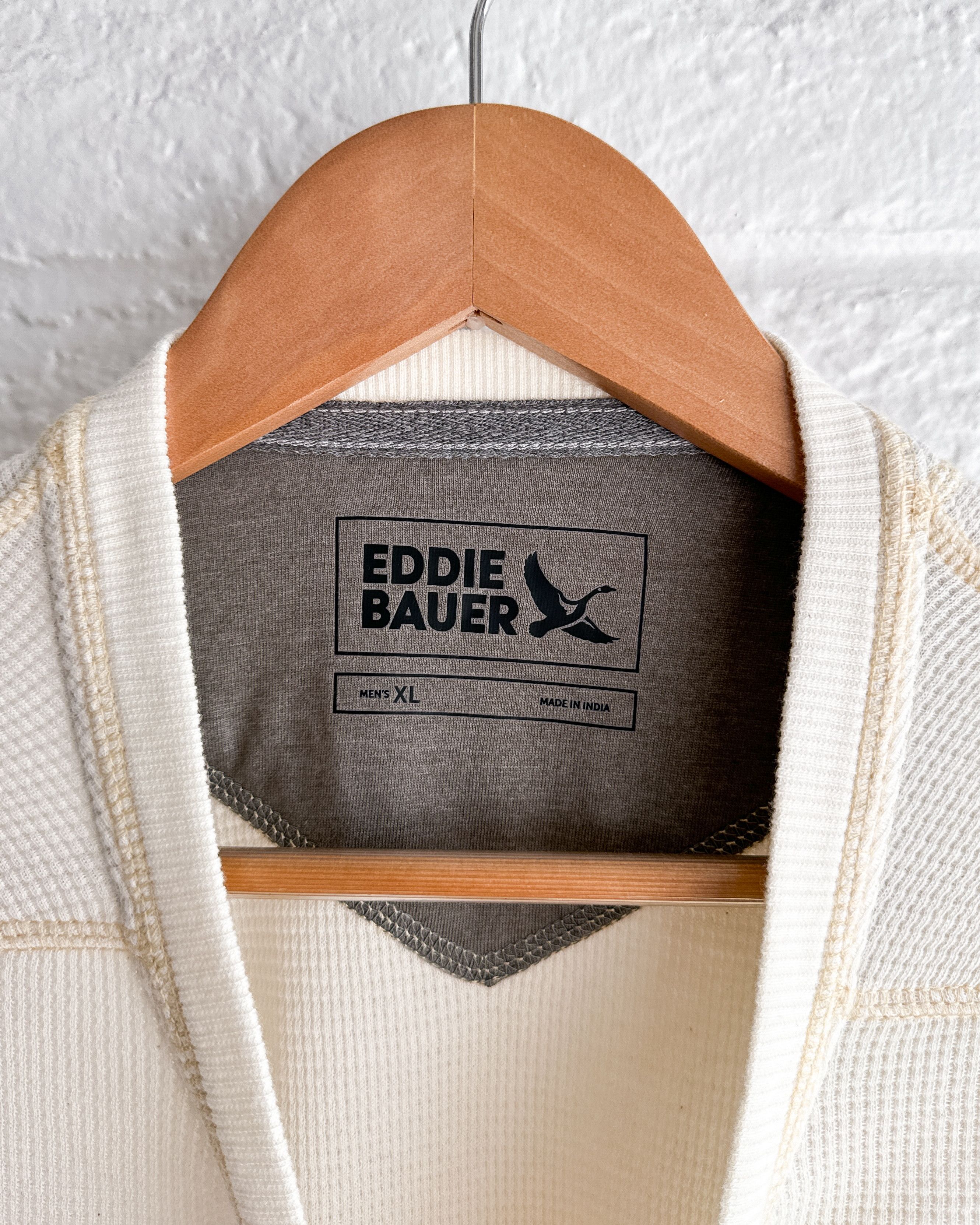 Eddie Bauer Eddie Bauer Thermal Waffle Knit Shirt Henley Collar Men's XL Size US XL / EU 56 / 4 - 3 Thumbnail