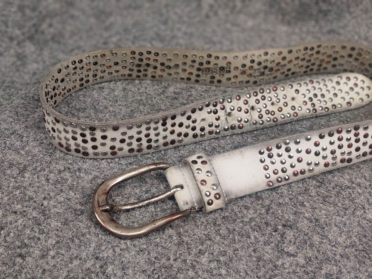 Japanese Brand Vintage Leathe LGB Punk Emo Rock Goth hysteric Y2K belt Size ONE SIZE - 7 Thumbnail