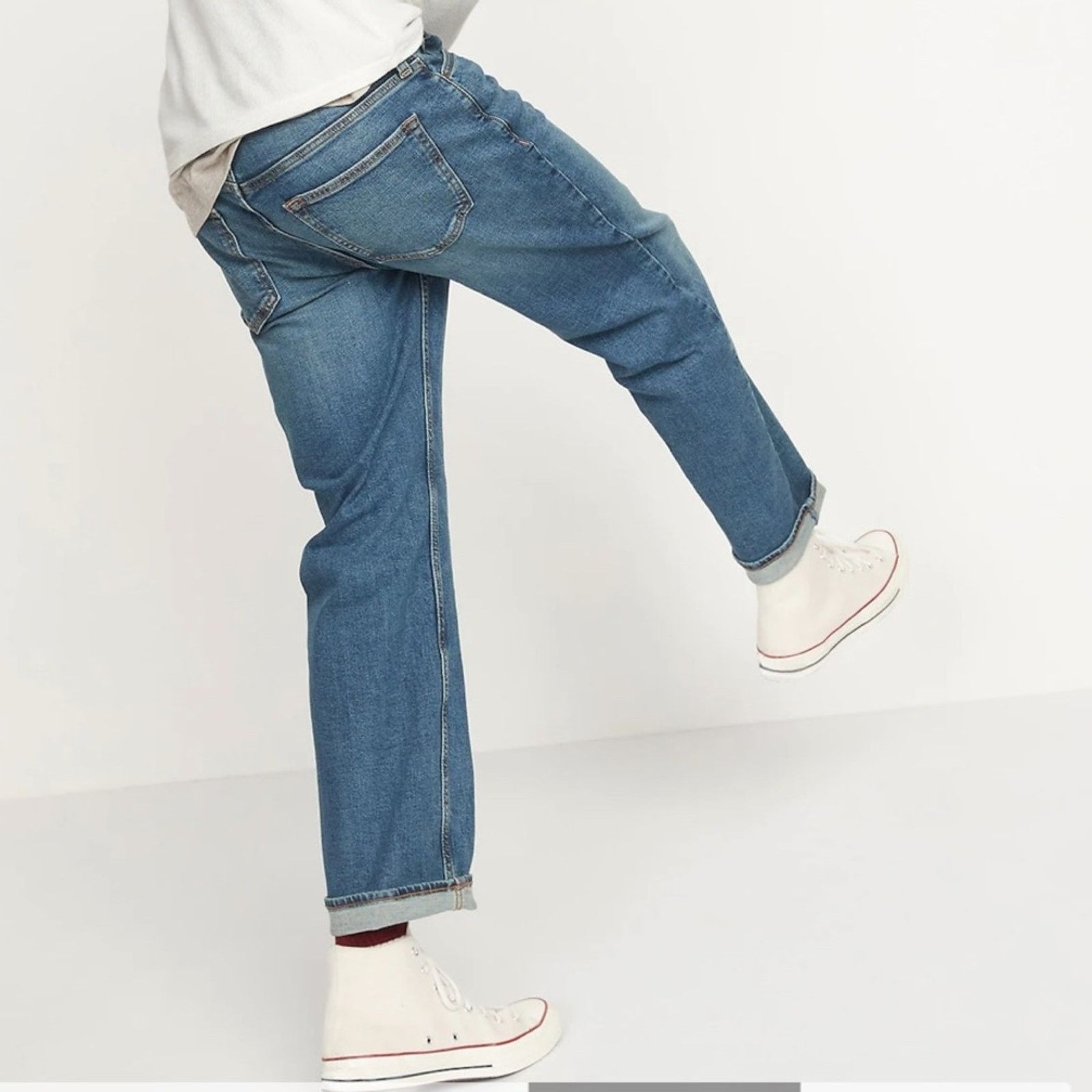 Old Navy Old Navy Loose Built-In Flex Jeans For Men size 42x30 Size US 42 / EU 58 - 2 Thumbnail