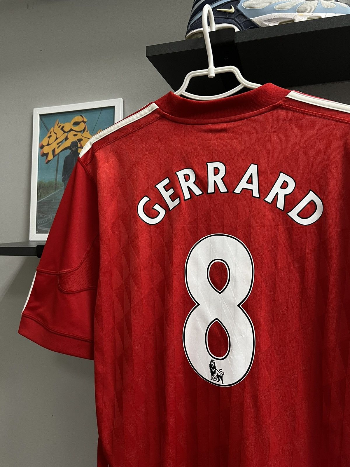 Nike LIVERPOOL 2011 FOOTBALL SHIRT SOCCER JERSEY ADIDAS GERRARD Size US L / EU 52-54 / 3 - 4 Thumbnail