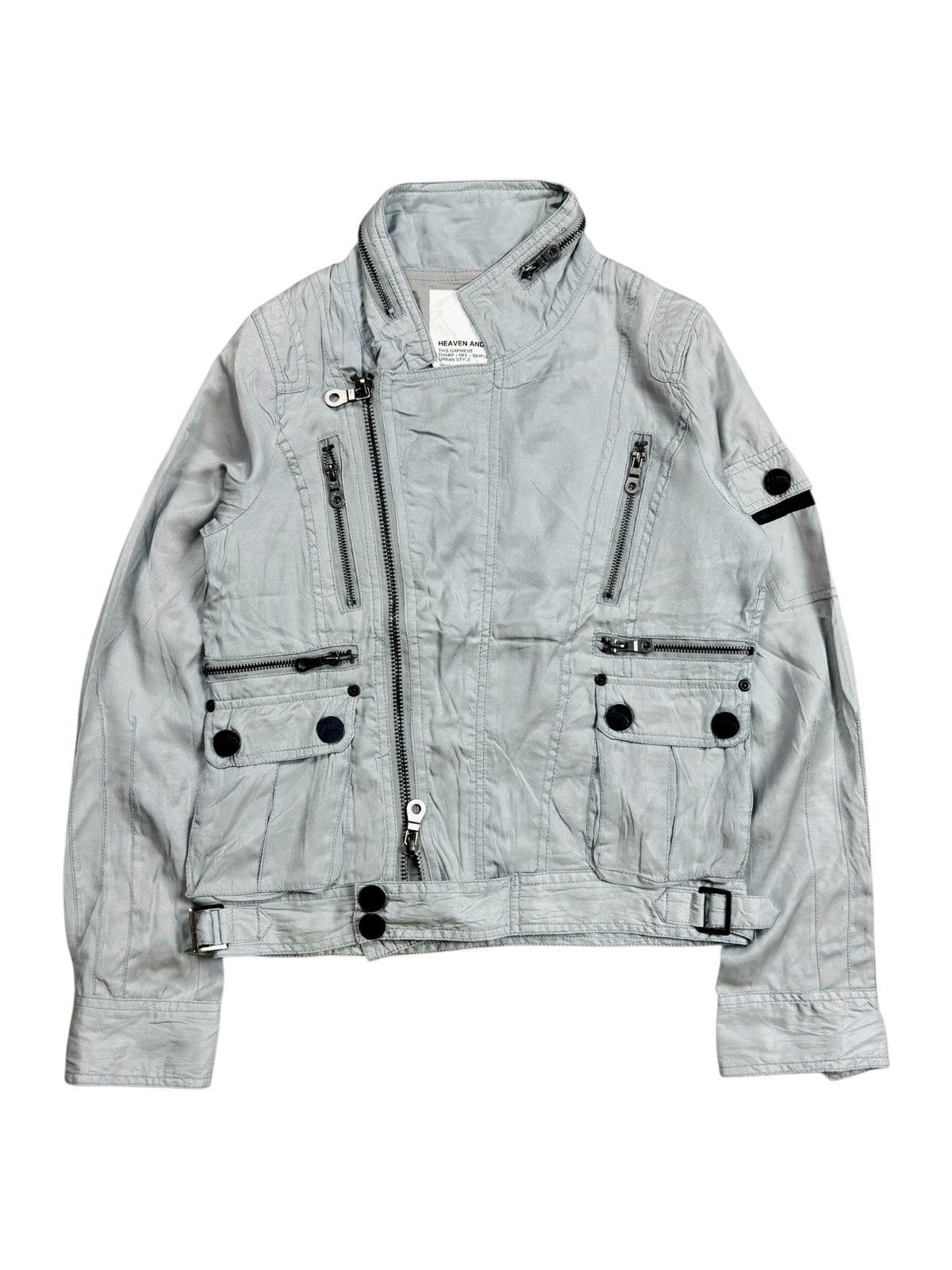 GOA 2000s Heaven And Earth - Apocalypse Style Cargo Jacket Size US M / EU 48-50 / 2 - 1 Thumbnail