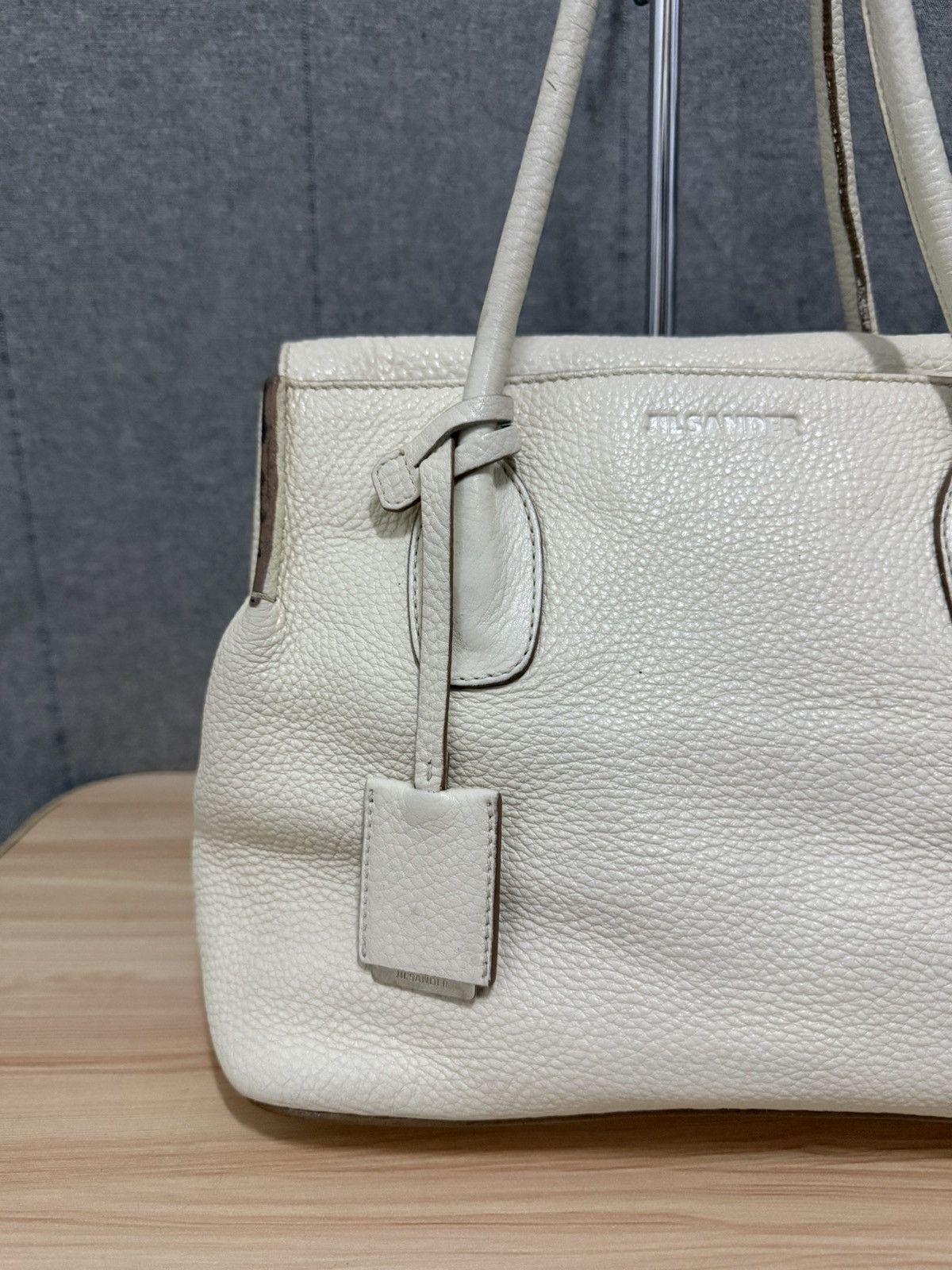Jil Sander Jil Sander pebbled Fully leather tote bag Size ONE SIZE - 4 Thumbnail
