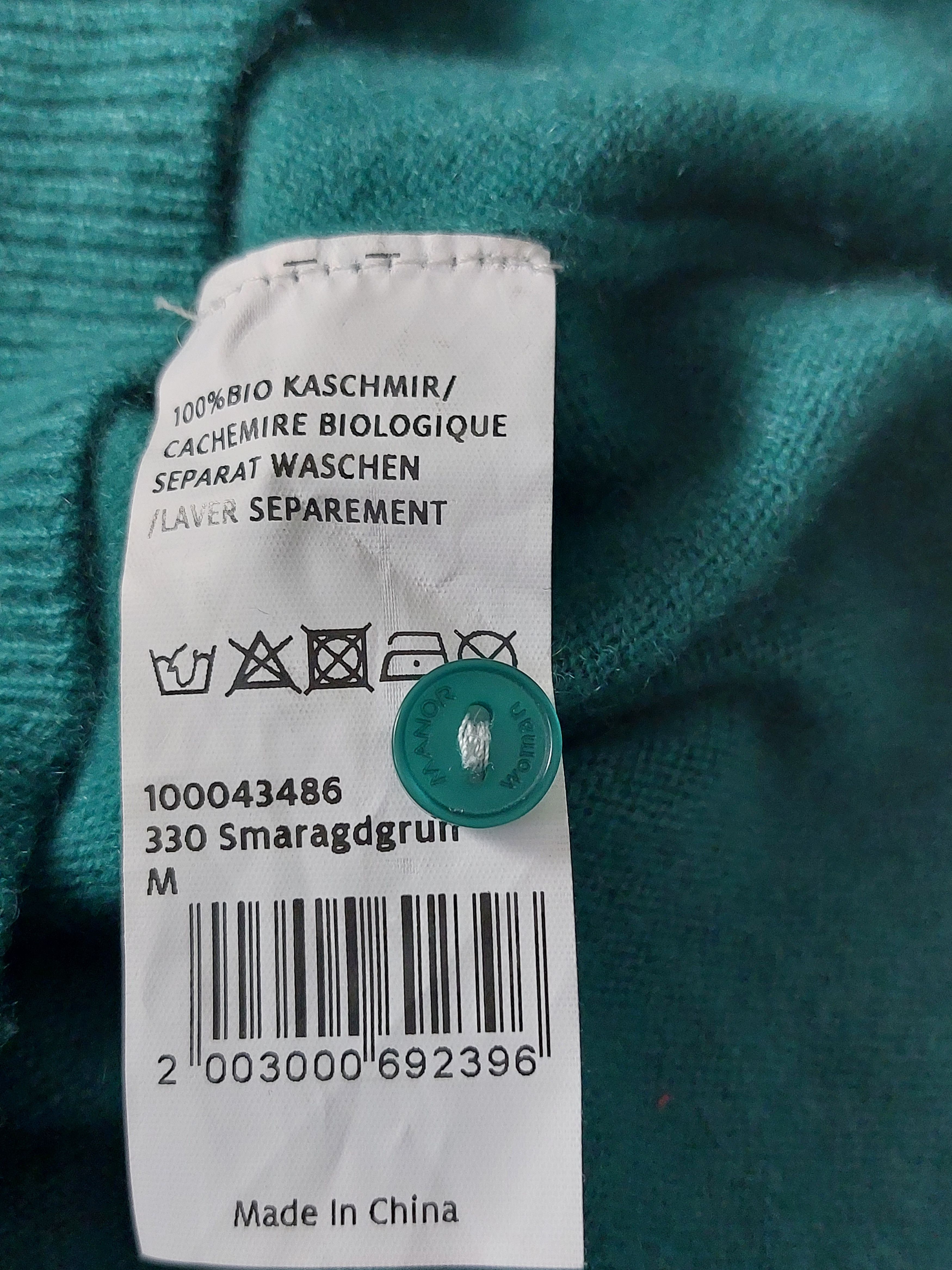 Other 100% Cashmer Cardigan Petrol Size M / US 6-8 / IT 42-44 - 6 Thumbnail