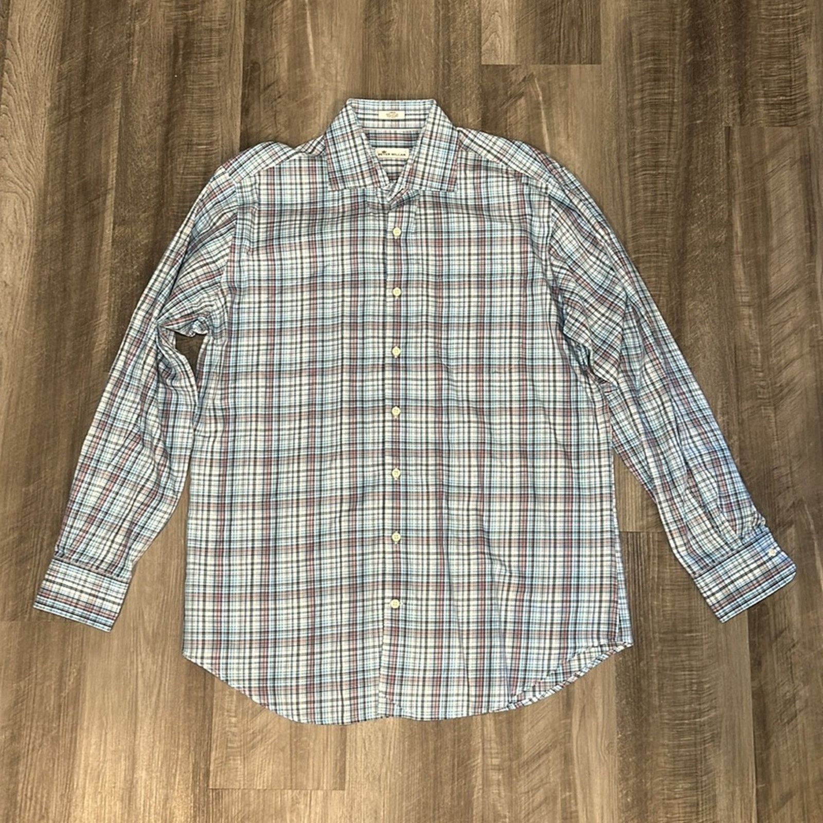 Peter Millar Peter Millar Long Sleeve Button Down - Large Size US L / EU 52-54 / 3 - 2 Thumbnail