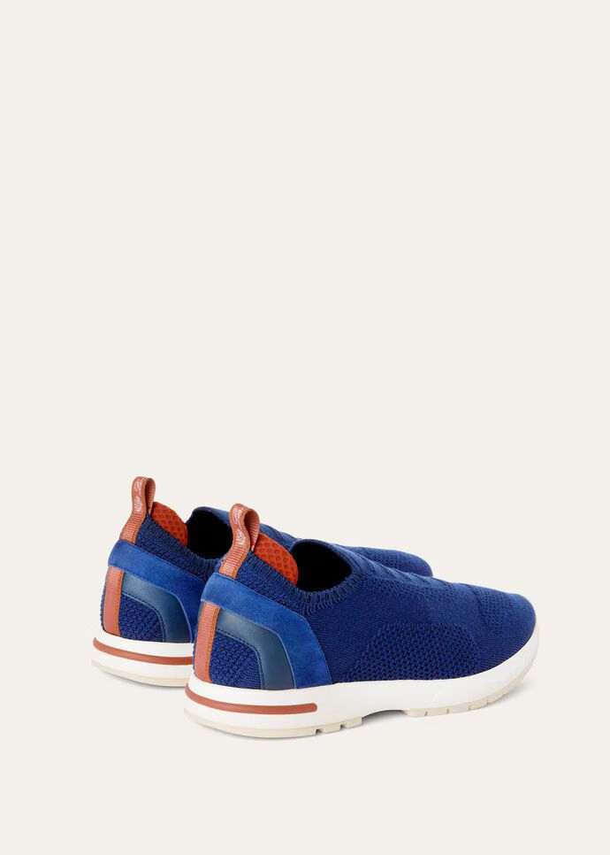 Loro Piana o1srvl11e0725 360 LP Flexy Walk Sneakers in Blue Size US 11 / IT 41 - 3 Thumbnail