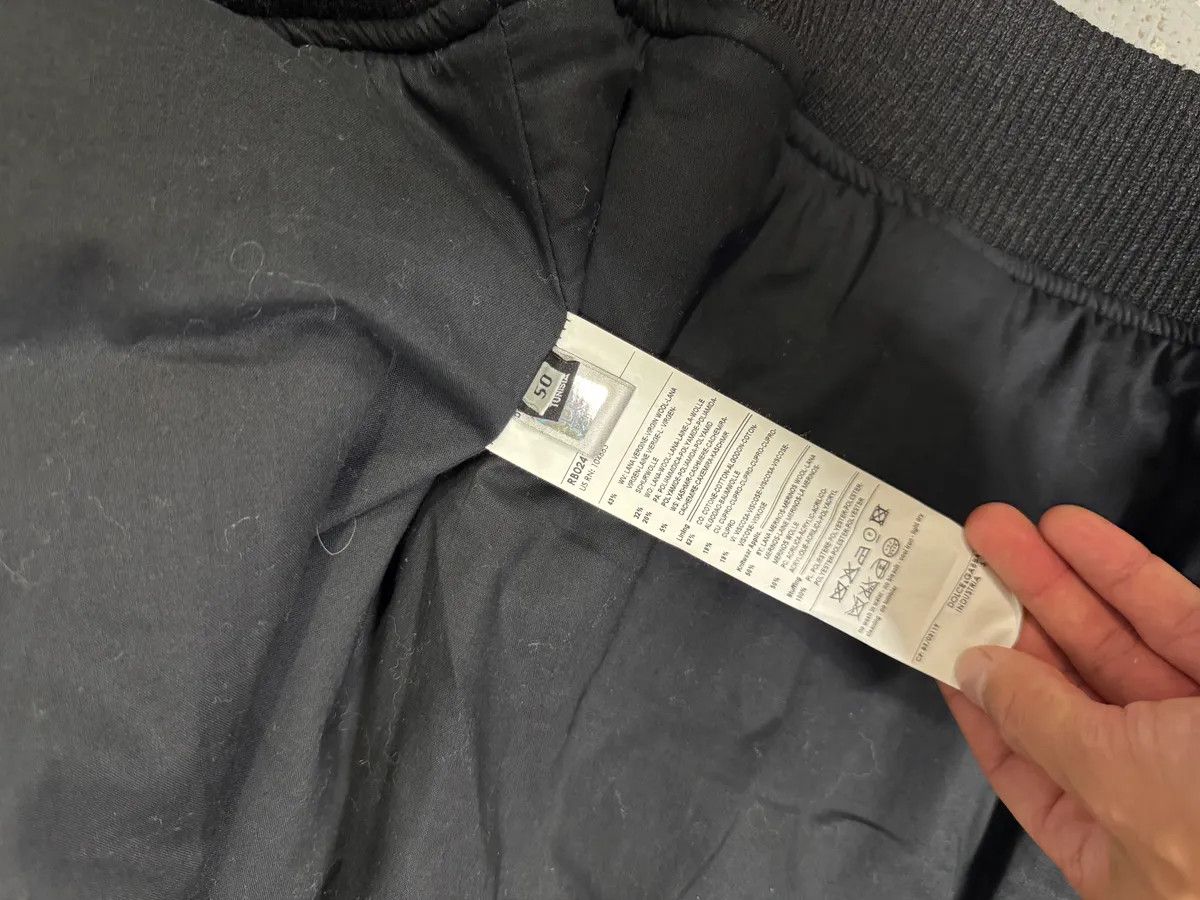 Dolce & Gabbana 2000s Dolce & Gabbana Grey Patchwork Bomber Jacket Size US M / EU 48-50 / 2 - 8 Thumbnail