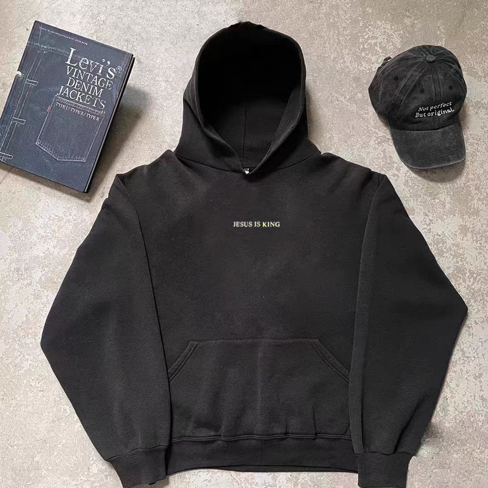 Japanese Brand × Vintage Floral embroidery black retro loose hoodie Size US L / EU 52-54 / 3 - 2 Thumbnail