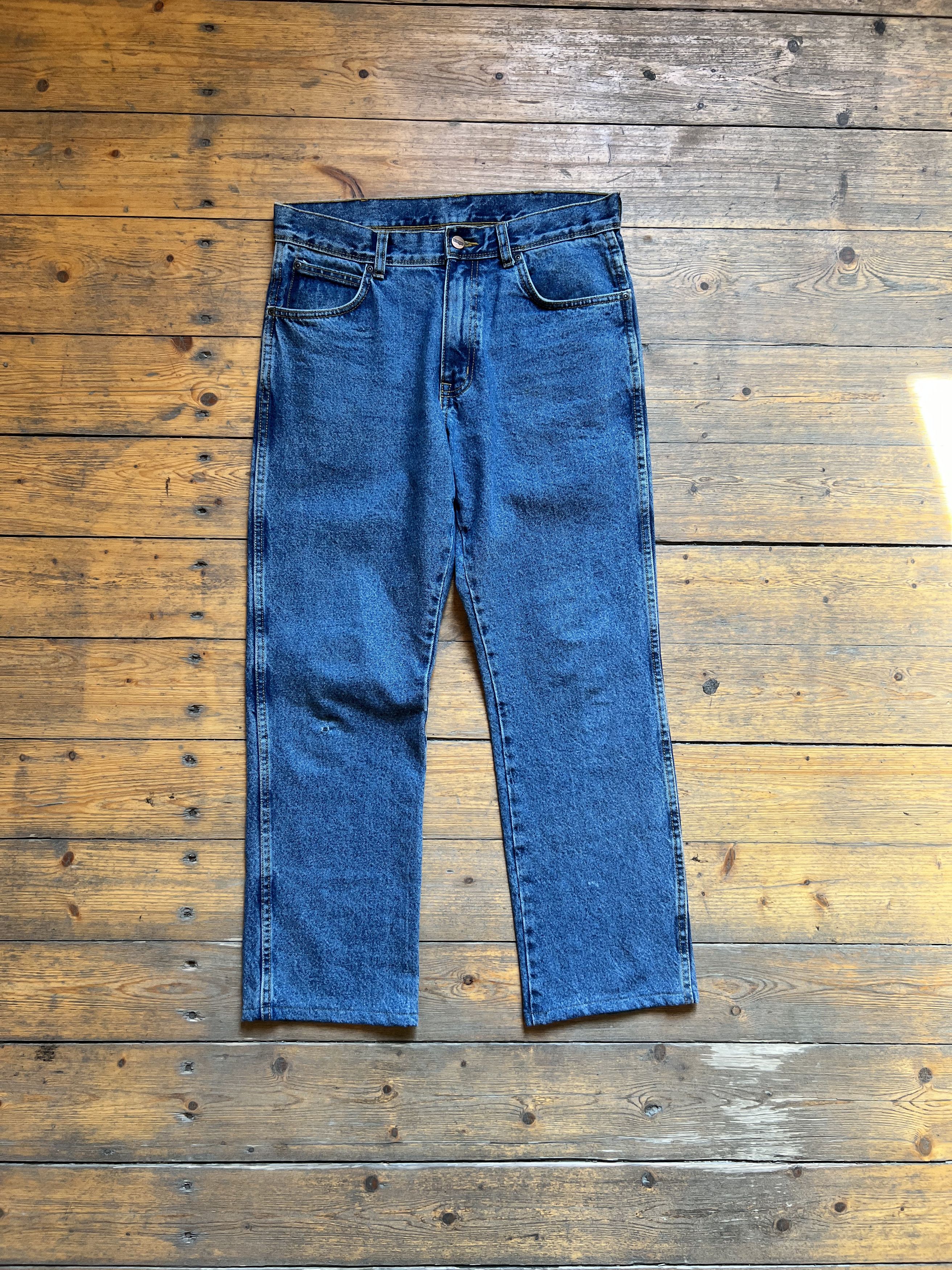 Wrangler Wrangler Straight Fit Denim Jeans Pants Size US 32 / EU 48 - 5 Thumbnail