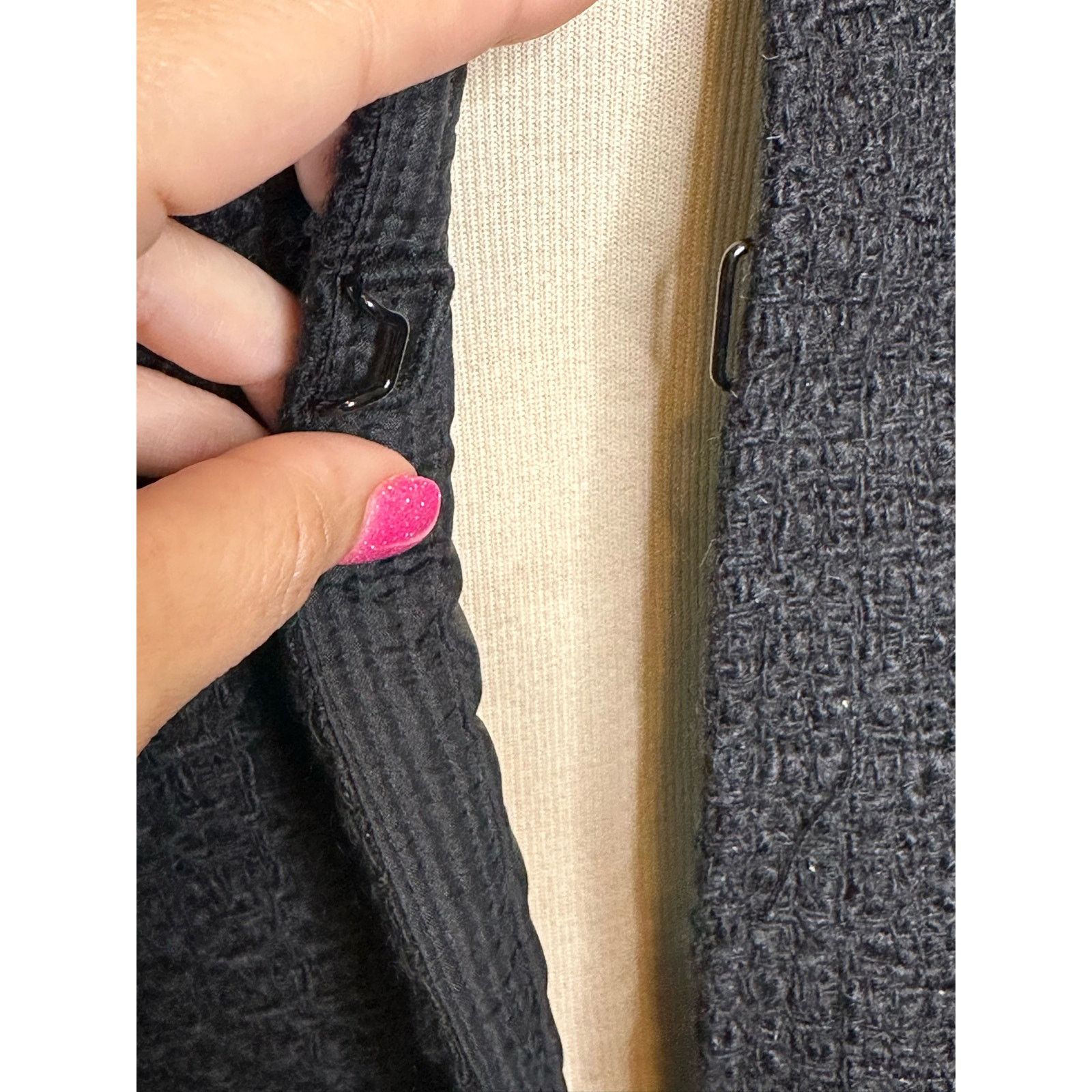 Vince Vince. black woven long sleeves blazer jacket size 10 Size L / US 10 / IT 46 - 10 Thumbnail