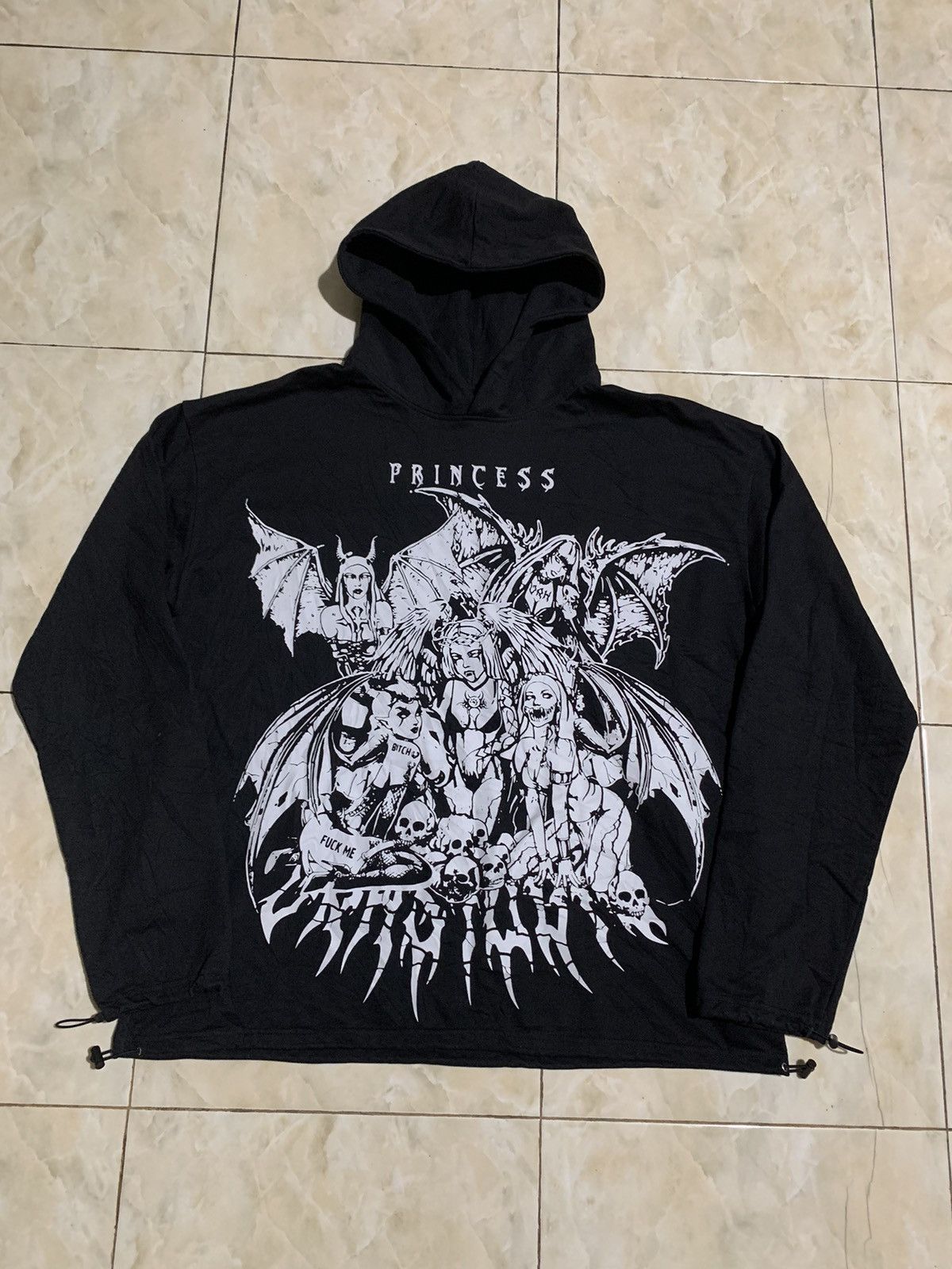 14th Addiction 2000s Vahs✝️Void FUCK ME BITCH devil princess gothic hoodie Size US L / EU 52-54 / 3 - 1 Thumbnail
