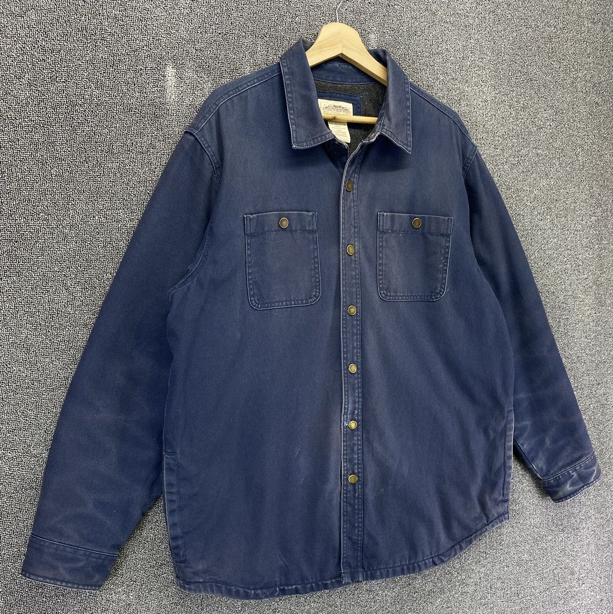 L.L. Bean Vintage L.L. Bean Workwear Button Up Denim Jacket Size US L / EU 52-54 / 3 - 2 Thumbnail