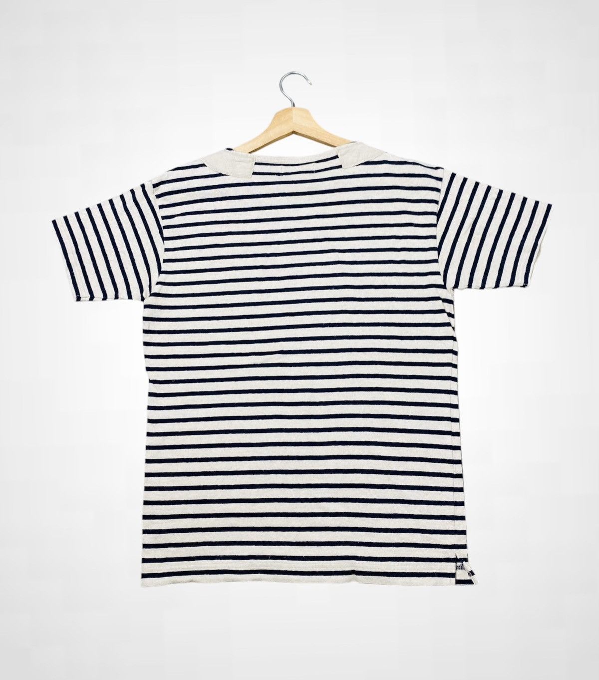 Nigel Cabourn Vintage Nigel Carbourn Stripe Tee Size US M / EU 48-50 / 2 - 2 Thumbnail