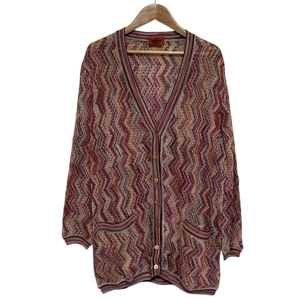 Missoni Missoni Missoni Chevron Knit Cardigan Textile Tops DUTY FREE for USA Size ONE SIZE - 1 Thumbnail