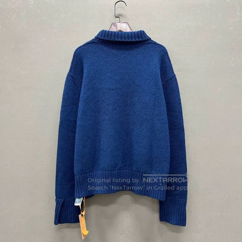 Loro Piana Loro Piana Blue Cashmere Sweater Size S / US 4 / IT 40 - 2 Thumbnail