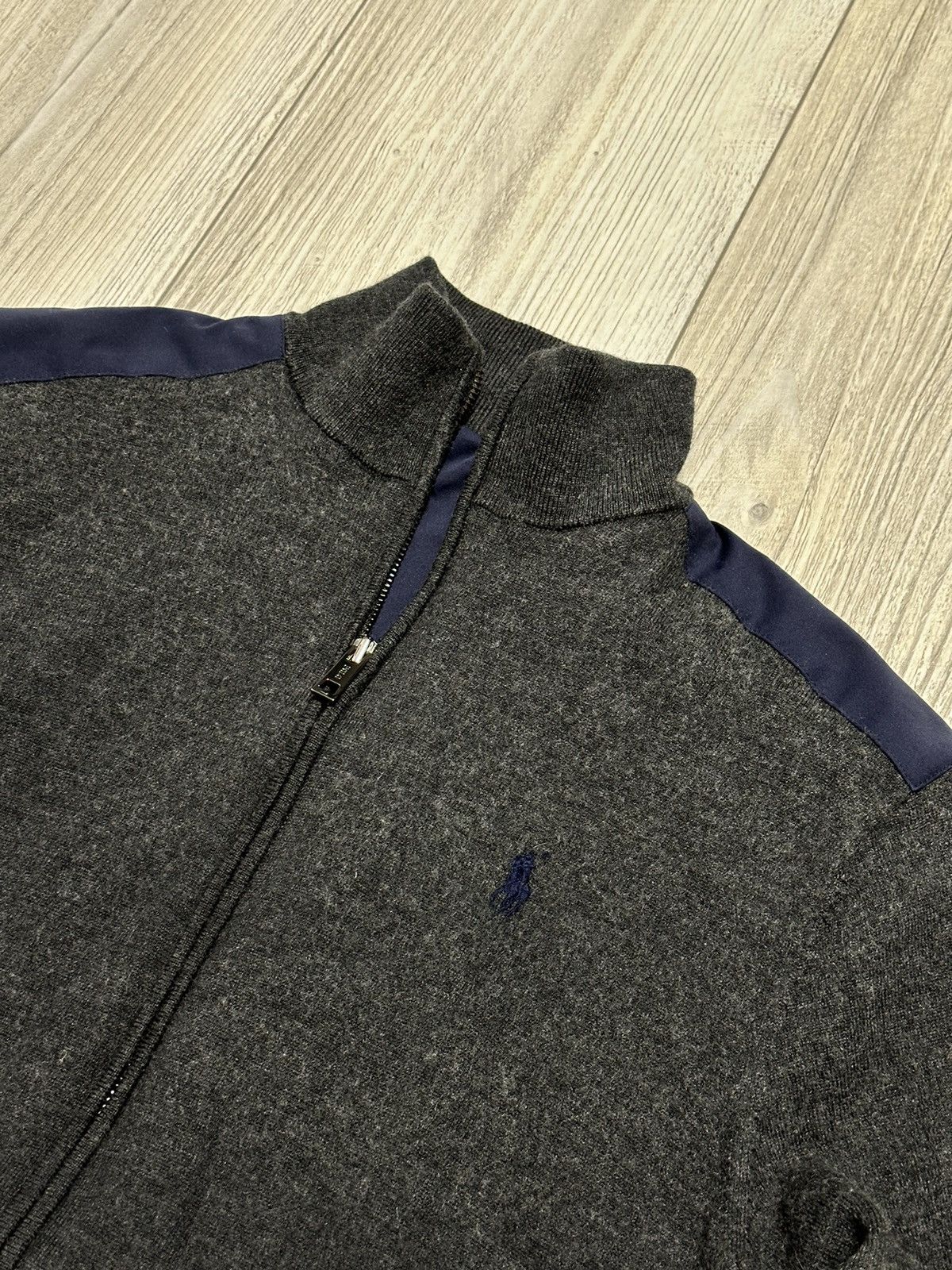 Vintage Polo Ralph Lauren Classic Zip Wool Sweater Size US S / EU 44-46 / 1 - 2 Thumbnail
