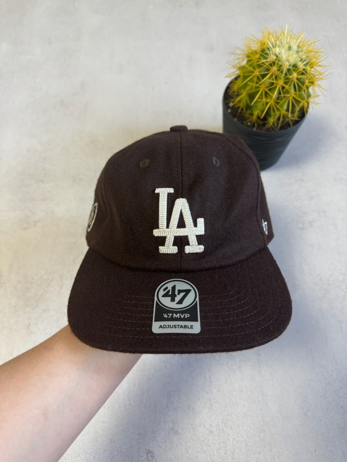47 Brand LA Forty Seven Cap Hat Brown Rap Size ONE SIZE - 1 Thumbnail