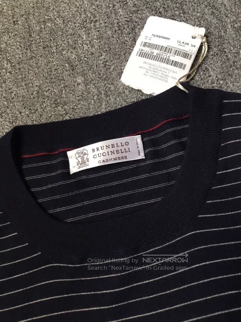 Brunello Cucinelli Brunello Cucinelli Wool sweater, wool and cashmere blend r Size US L / EU 52-54 / 3 - 4 Thumbnail