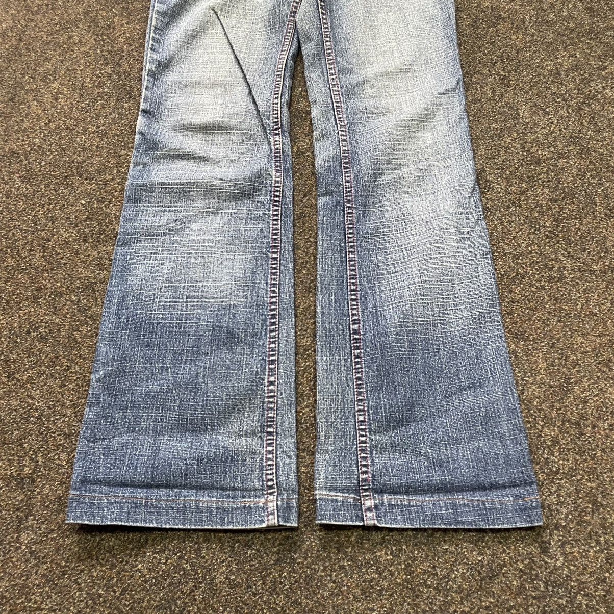Vintage Vintage Y2K Baggy Wide Leg Jeans Sun Faded Skater 90s Logo Size 32" / US 10 / IT 46 - 5 Thumbnail