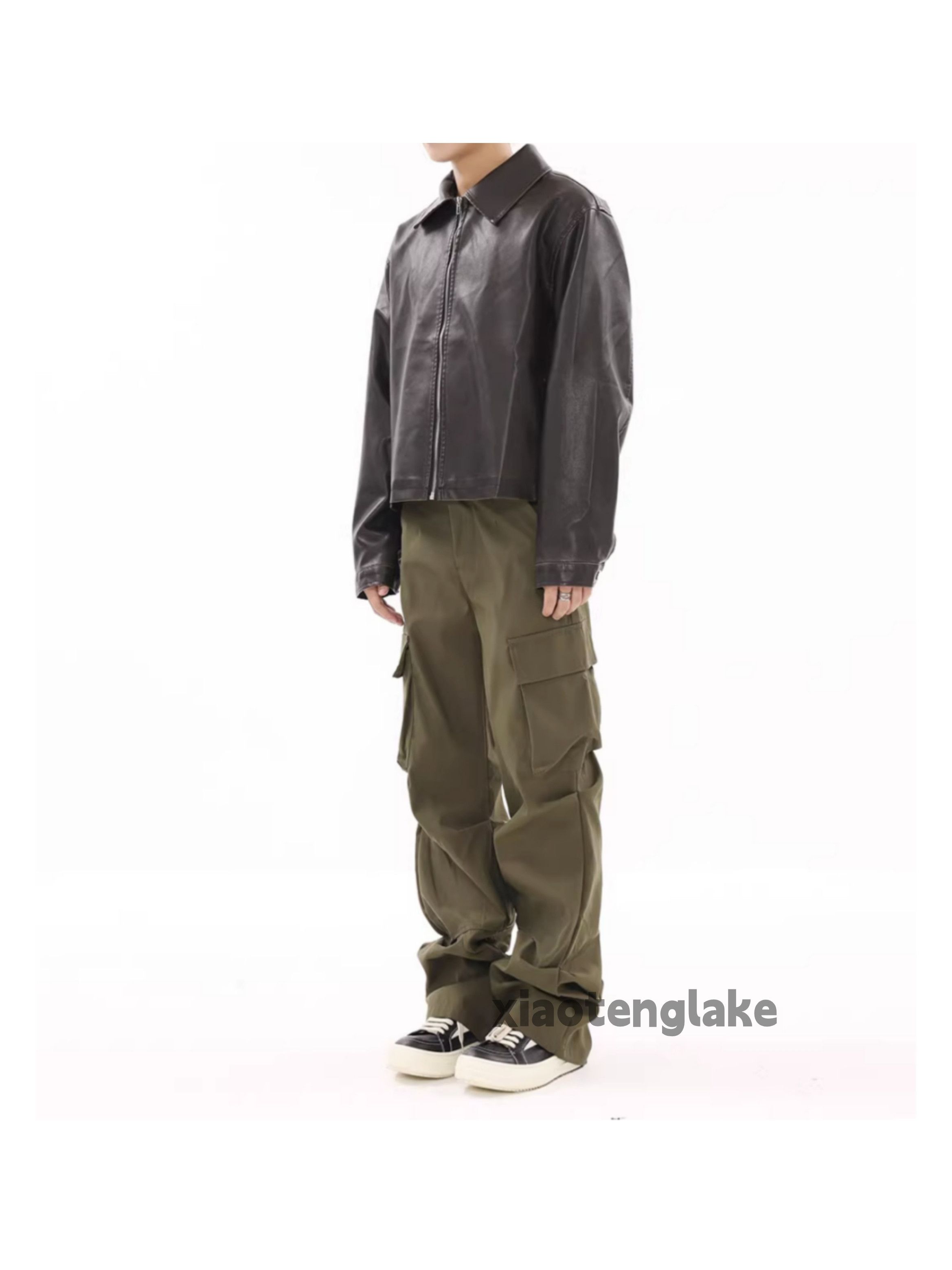 Designer × Vintage utility military loose baggy skate stack cargo pants Size US 32 / EU 48 - 2 Thumbnail